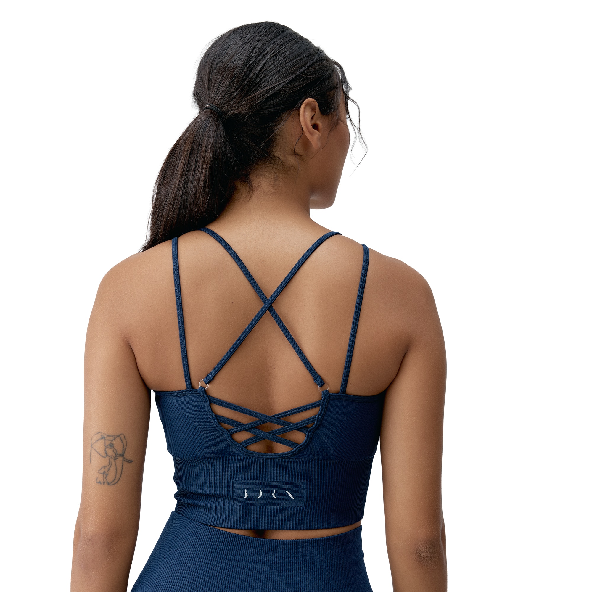 Top de Mujer India BORN - Azul marino Azul marino-2