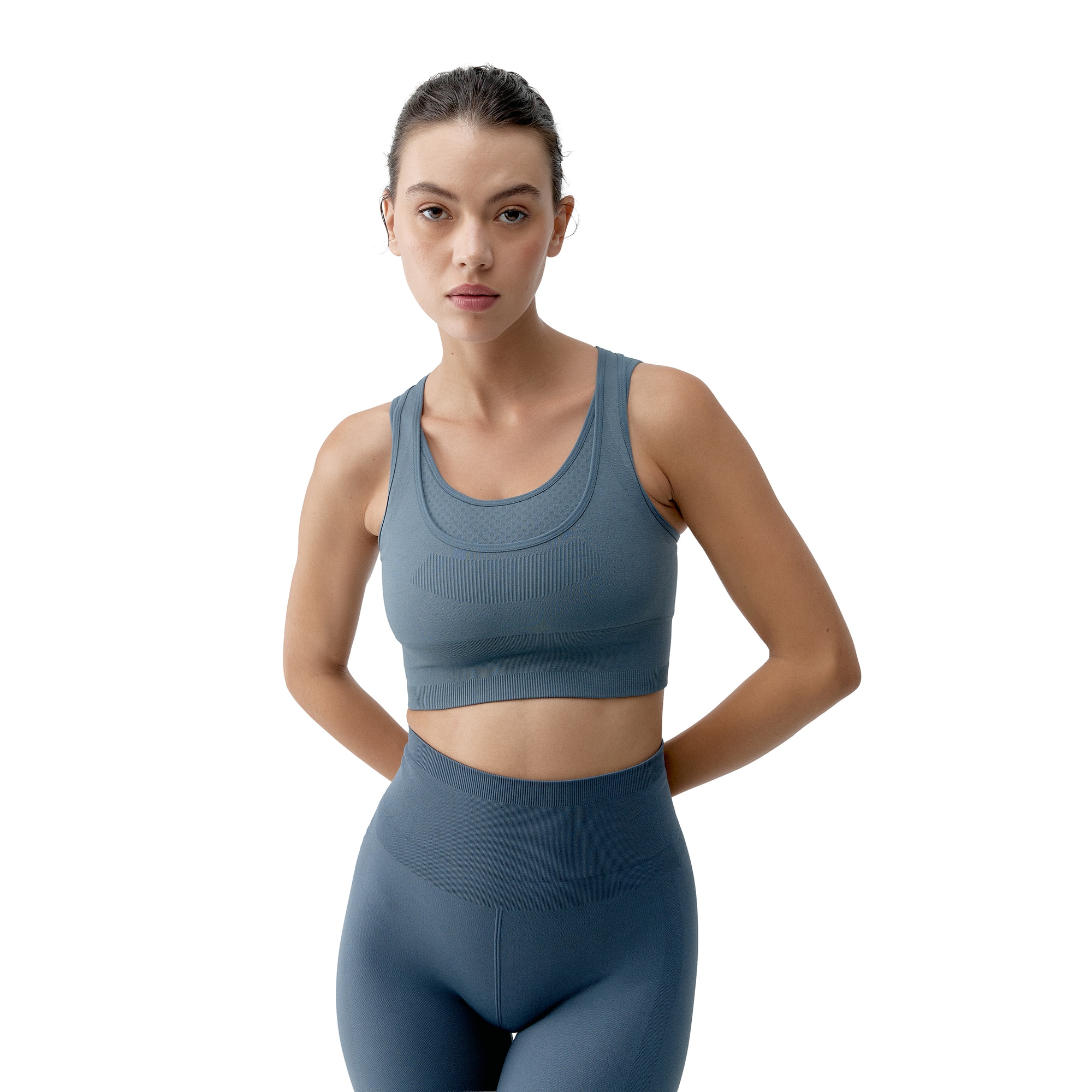 Born Top de Mujer Nina Verde oscuro