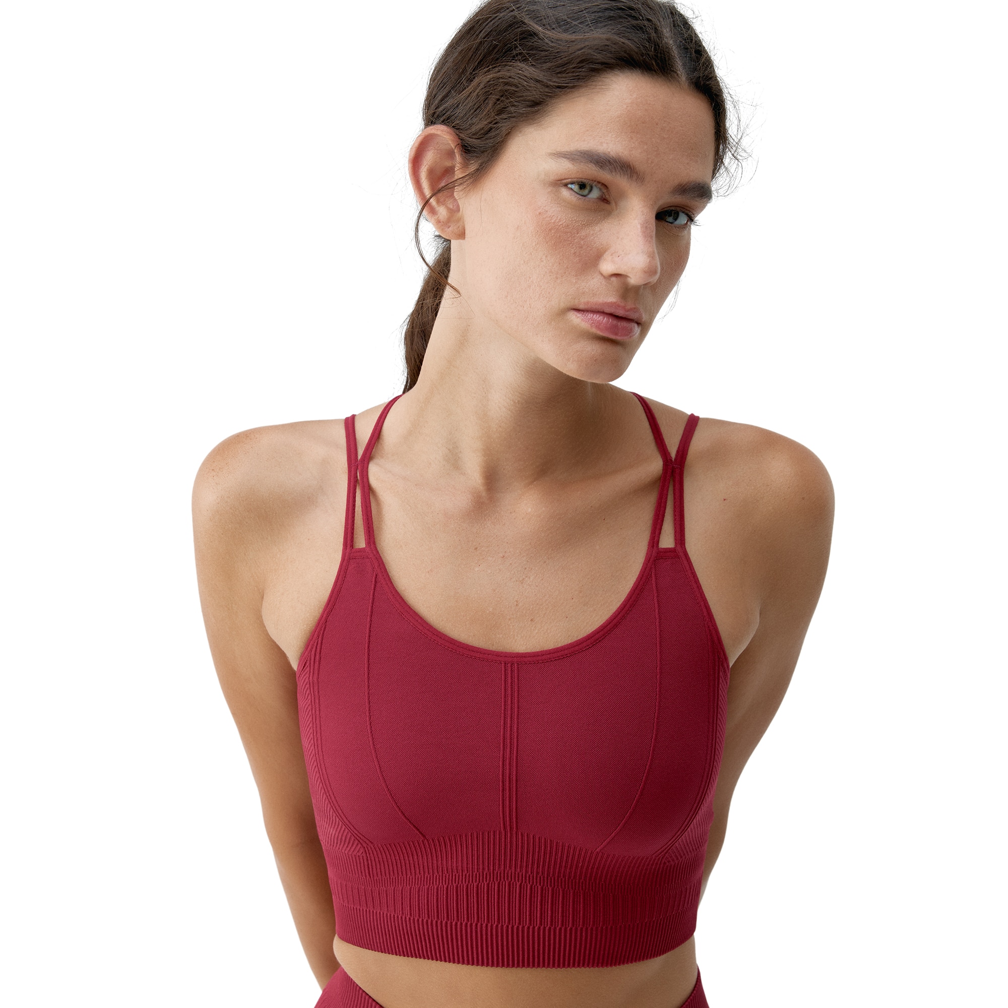 Top de Mujer Kamay BORN - Rojo Rojo-3