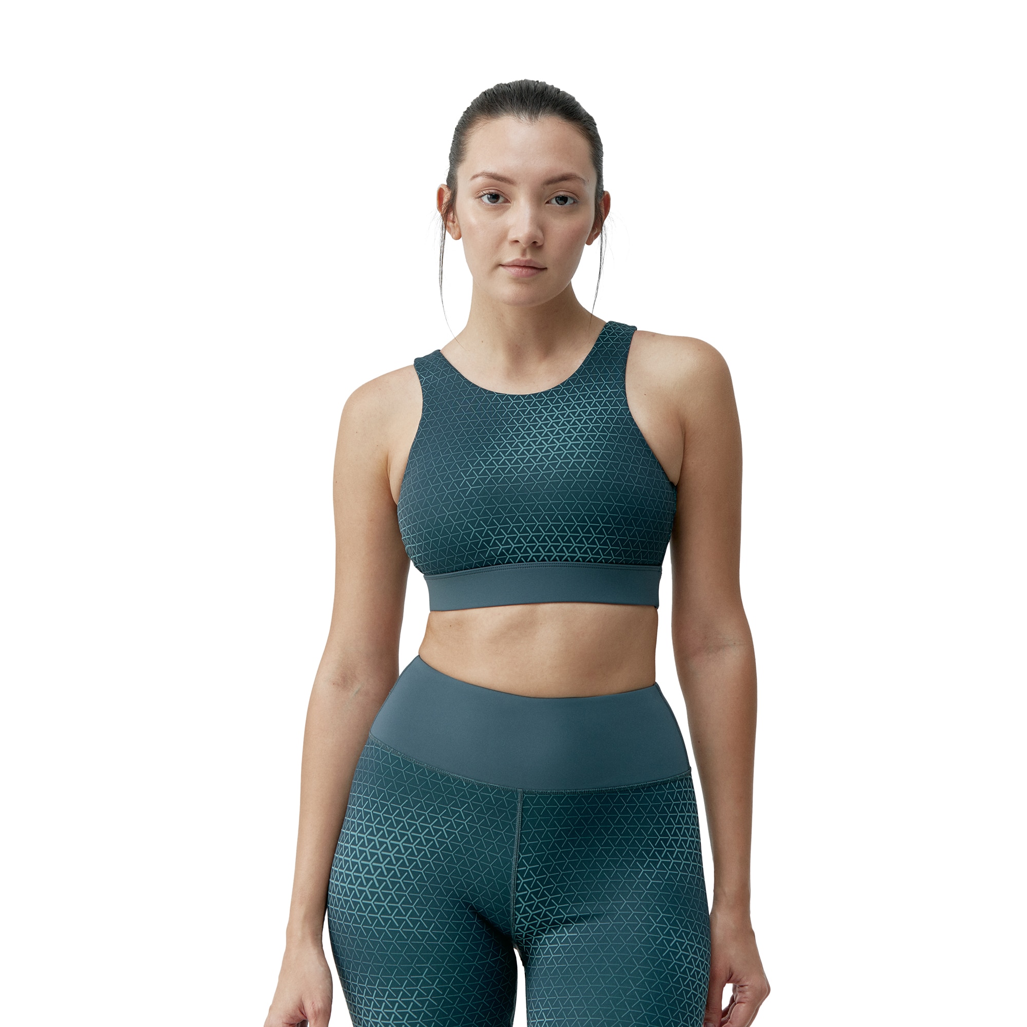 Born Top de mujer Yuto Living Yoga Azul oscuro