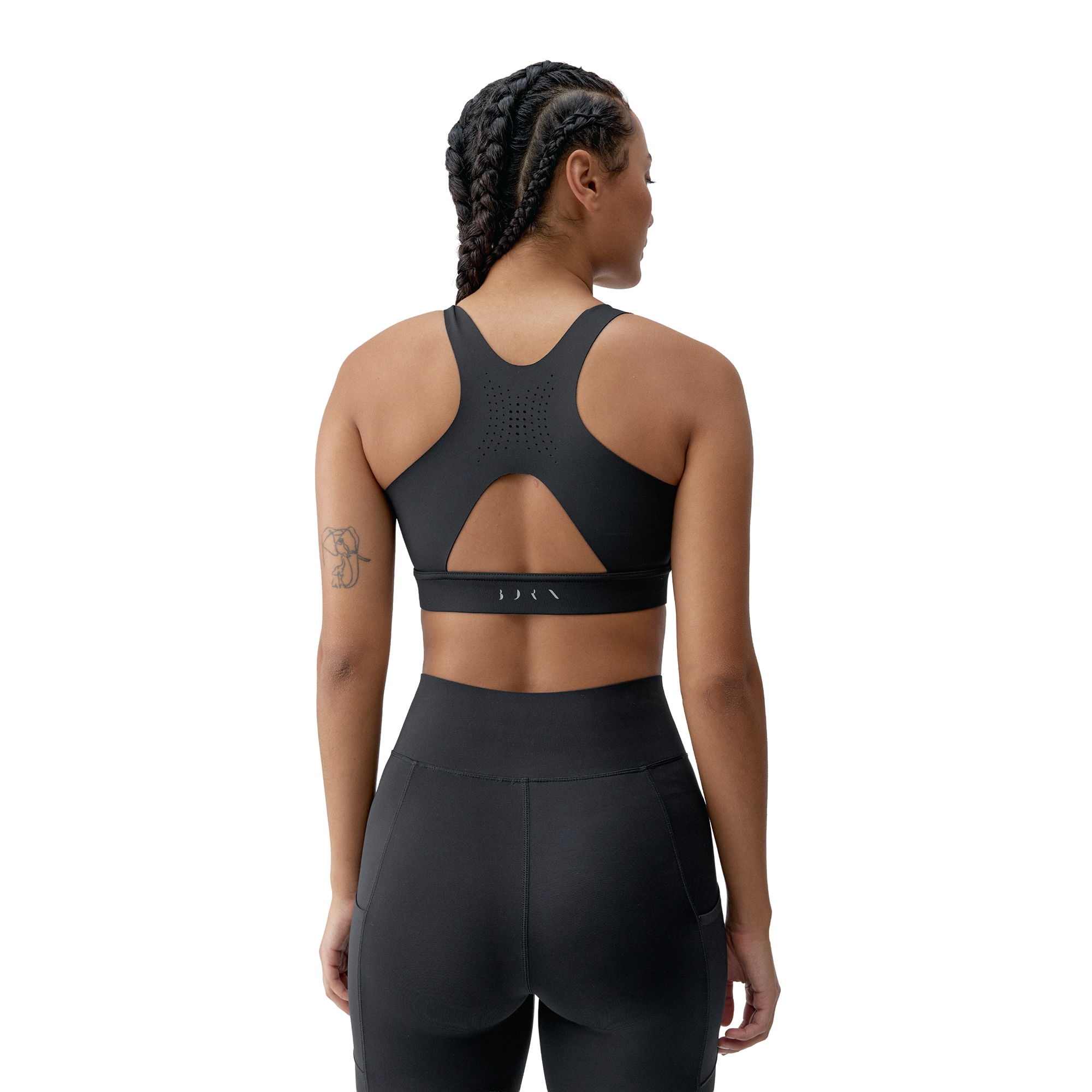 Top de Mujer Denise BORN - Negro Negro-2