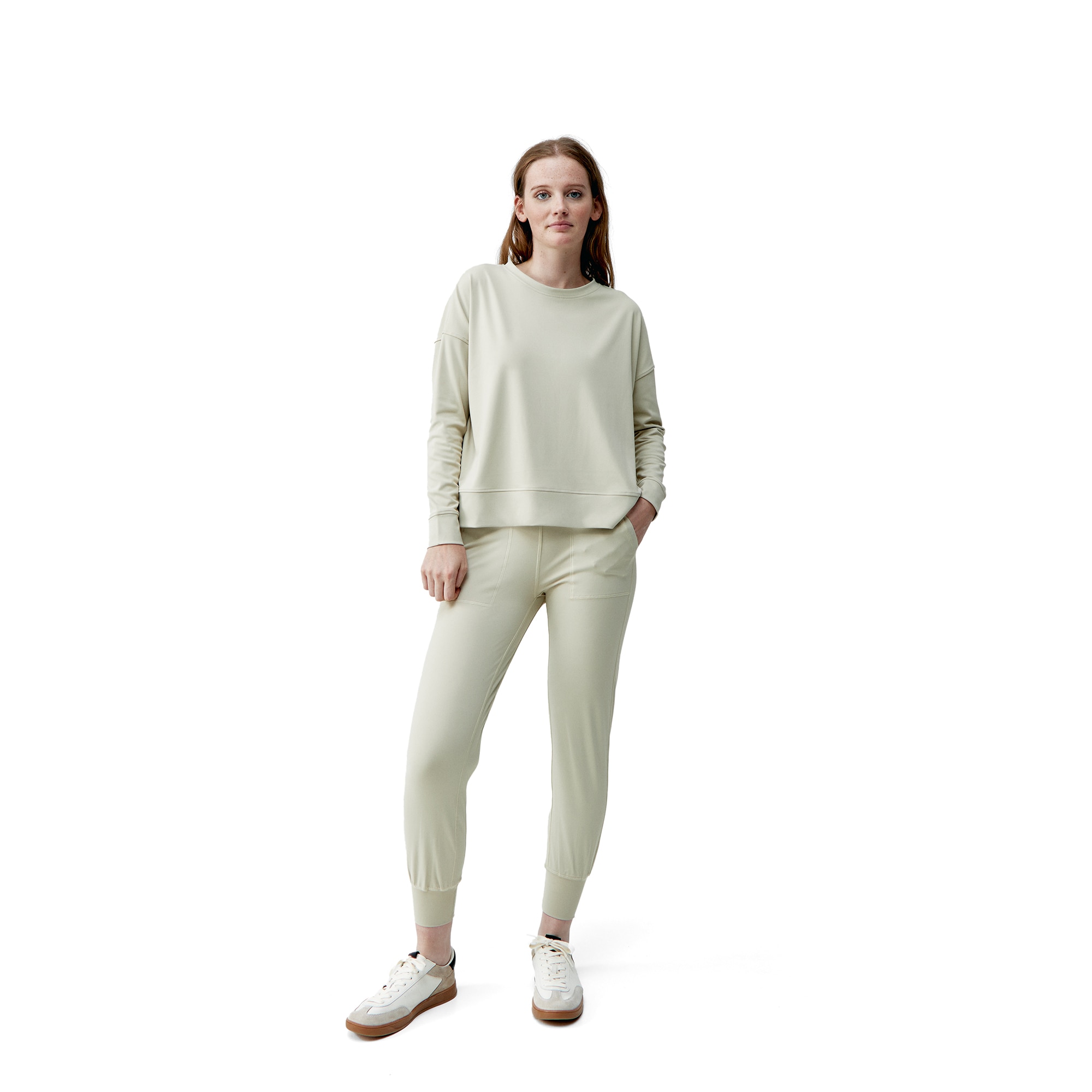Imagen 3 de Sudadera de mujer Daba Born Living Yoga - Marrón piedra Marrón piedra