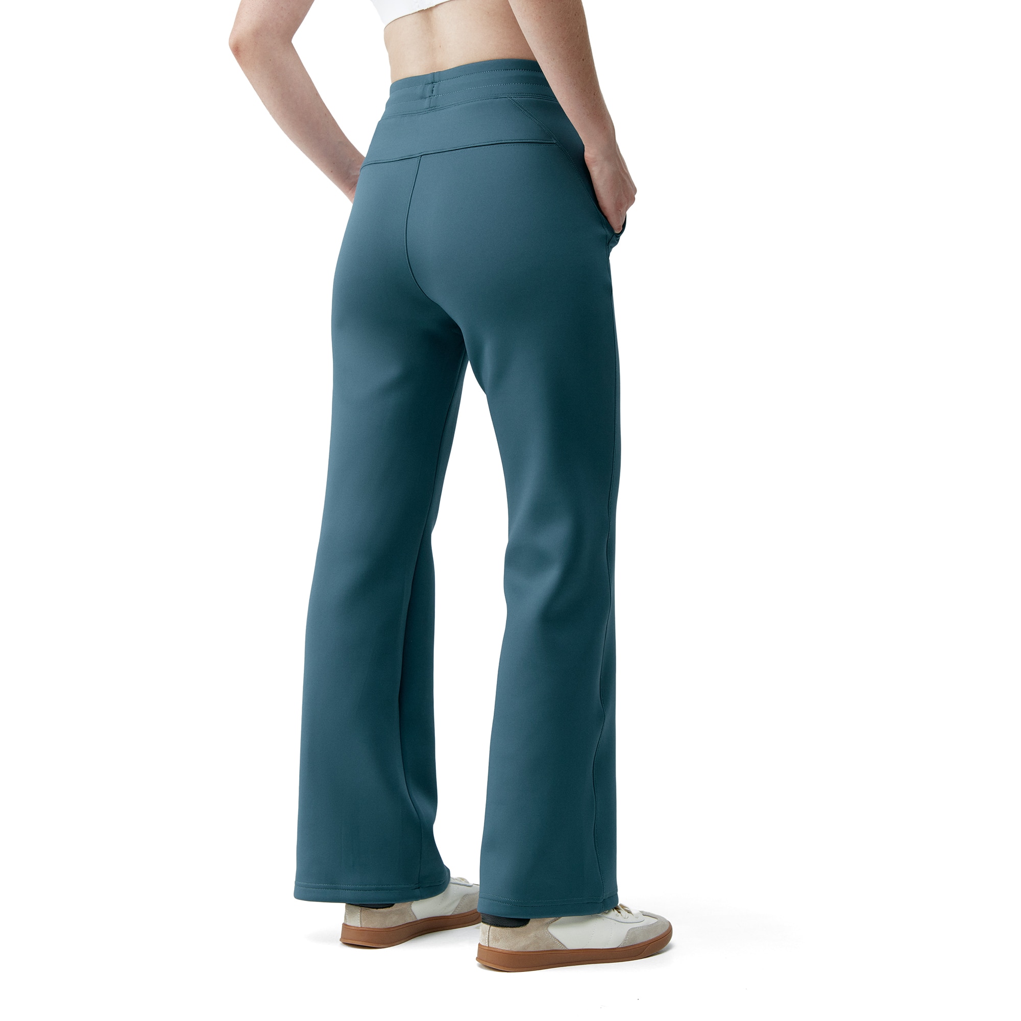 Pantalones de mujer Kioko Born Living Yoga - Azul oscuro Azul oscuro-2