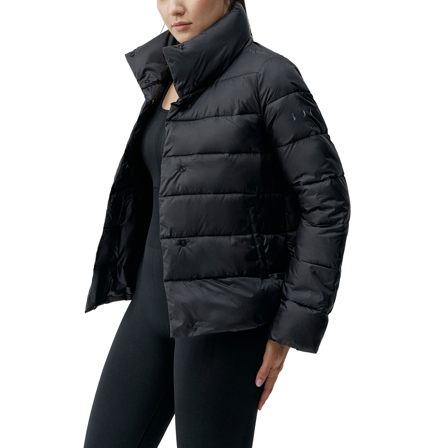 Chaqueta de Mujer Vegan Hack BORN - Negro Negro-1