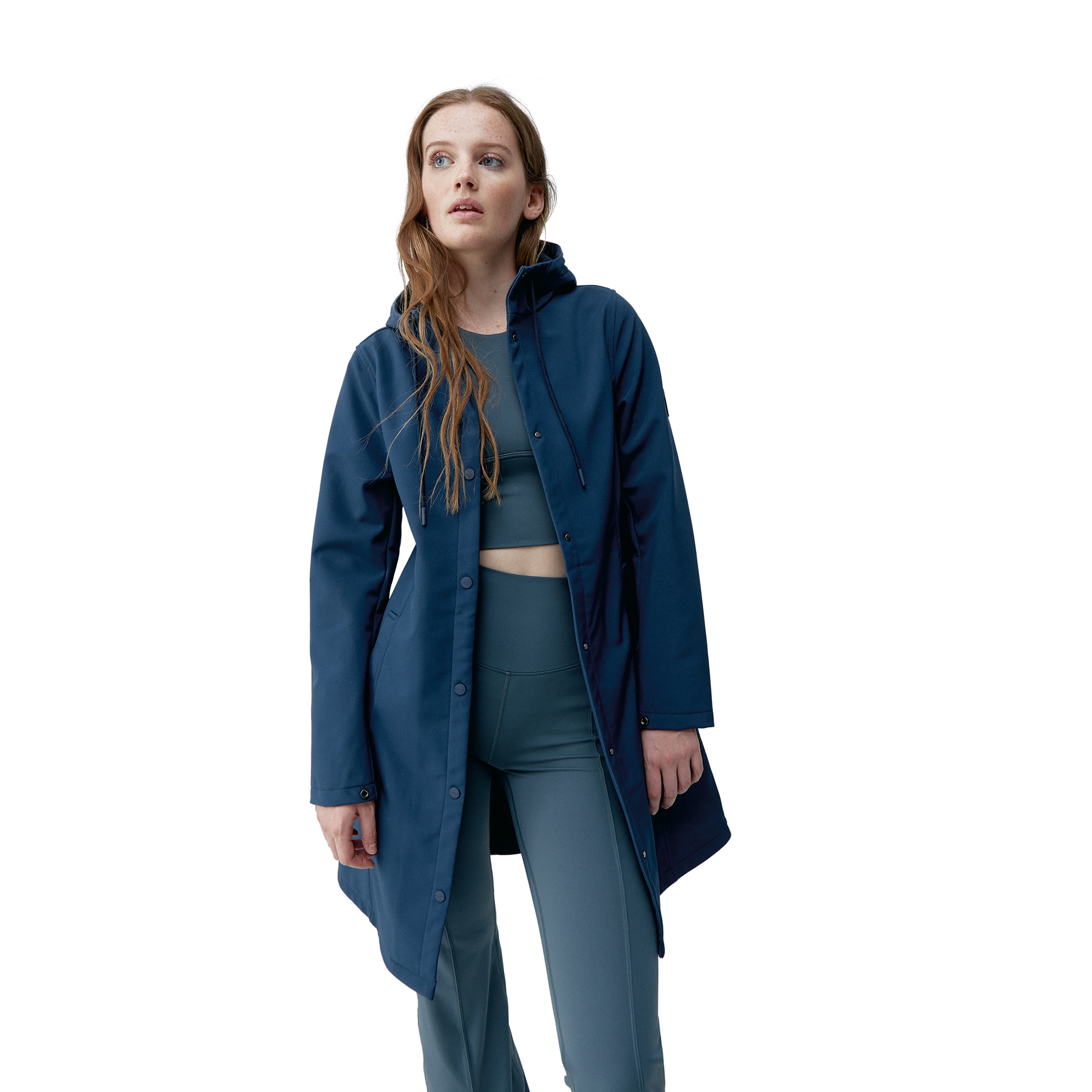 Chaqueta de mujer Trench Born Born Living Yoga