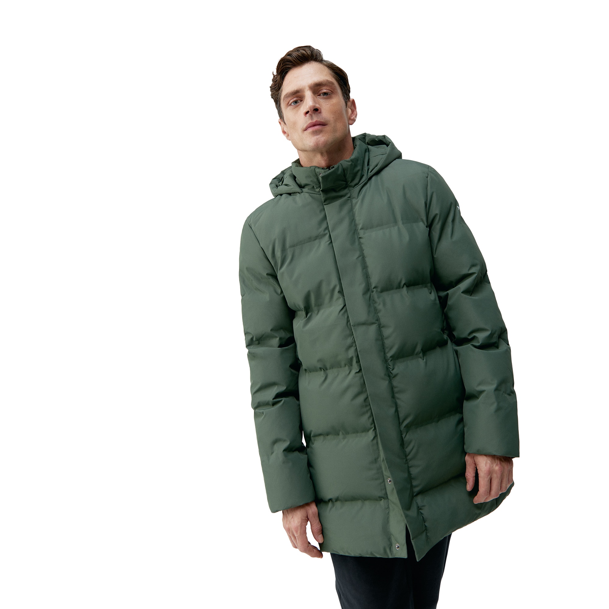 Born Abrigo de hombre Saiko Living Yoga Verde militar