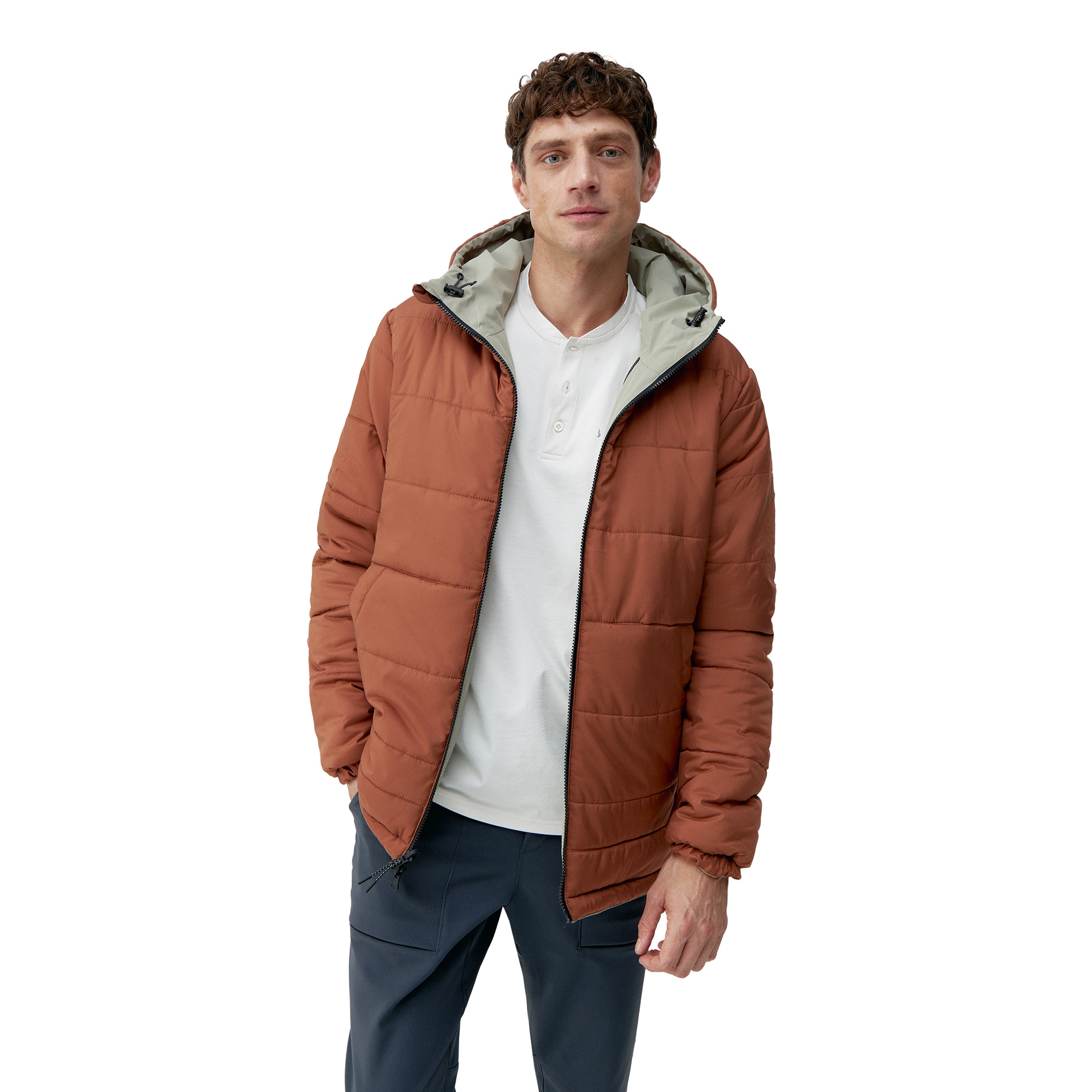 Born Chaqueta de hombre Volga Living Yoga Beige