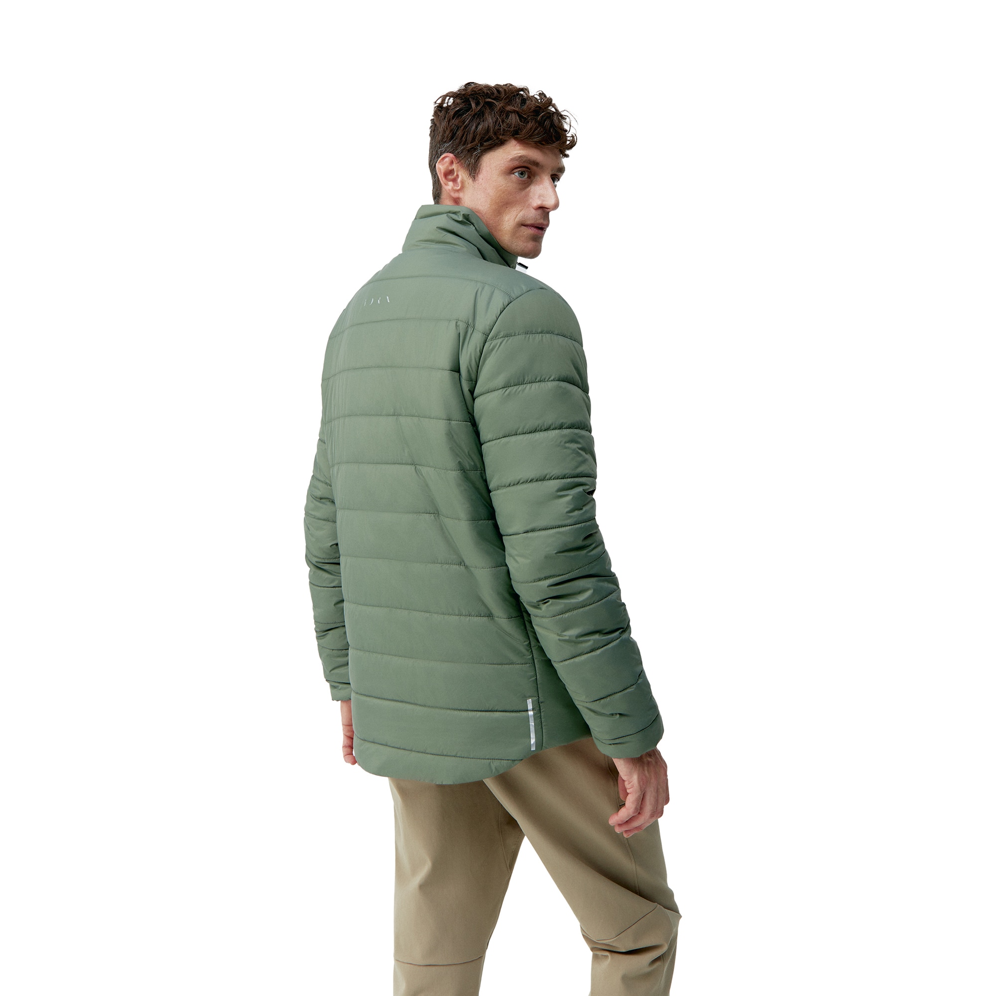 Imagen 2 de Chaqueta de hombre Thames Born Living Yoga - Verde militar Verde militar
