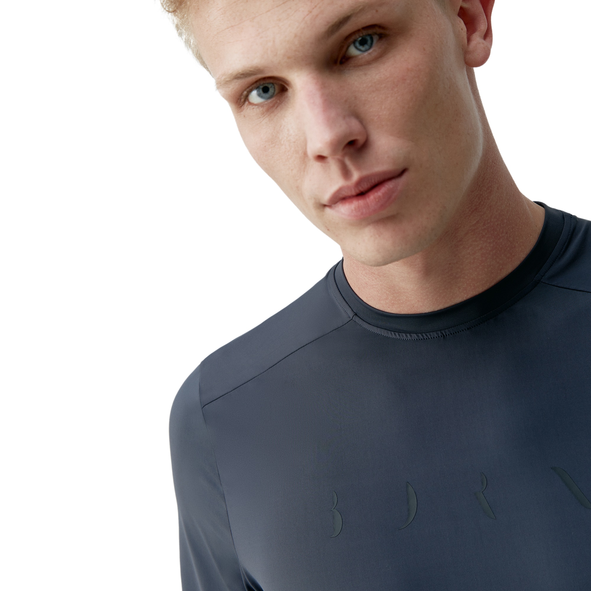 Camiseta de hombre Volta Born Living Yoga - Gris oscuro Gris oscuro-3