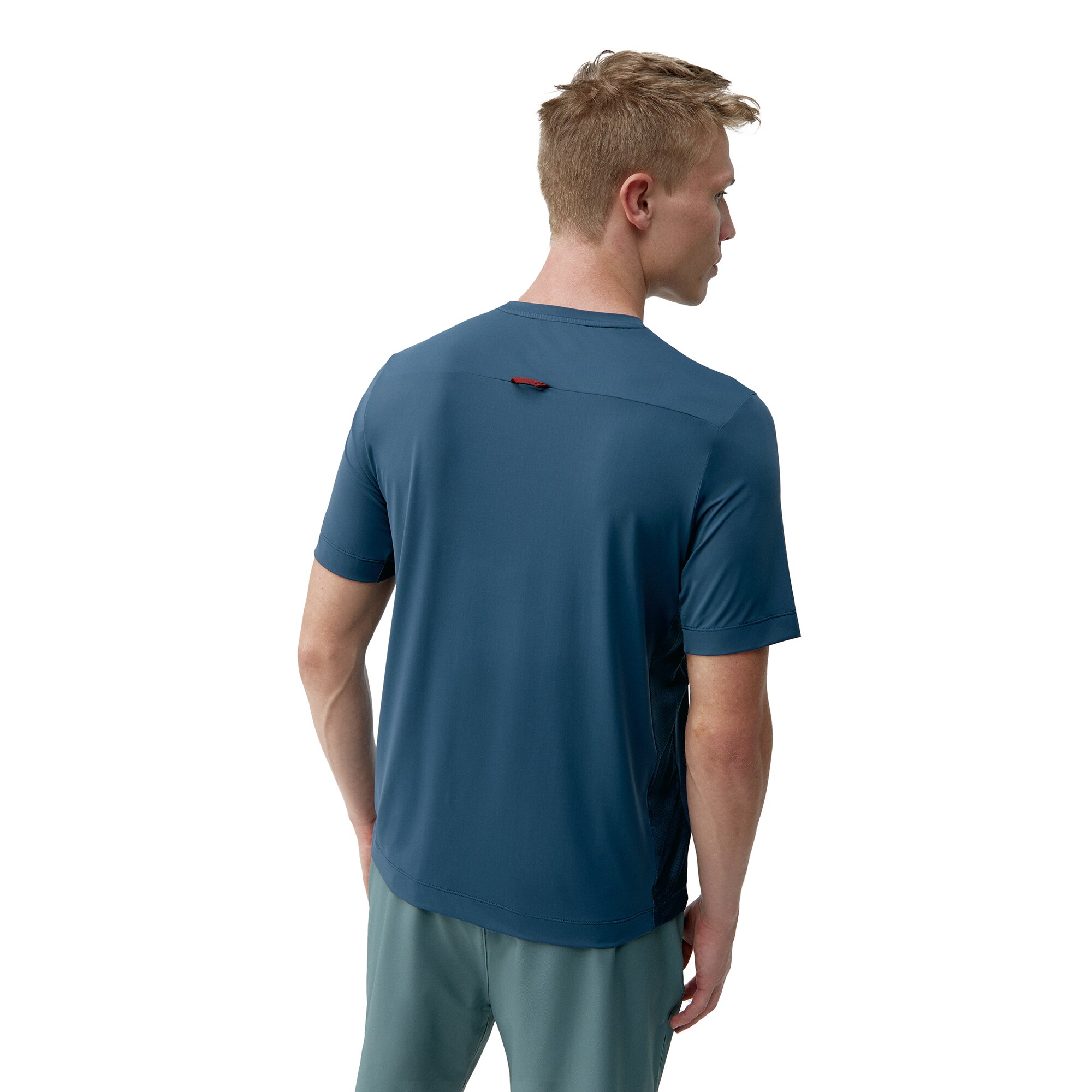 Camiseta de hombre Volta Born Living Yoga - Azul denim Azul denim-2
