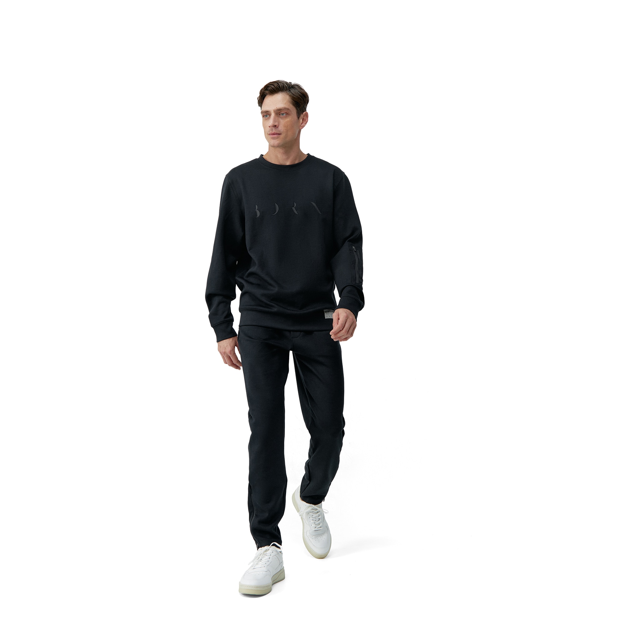 Sudadera de hombre Ness Born Living Yoga - Negro Negro-5