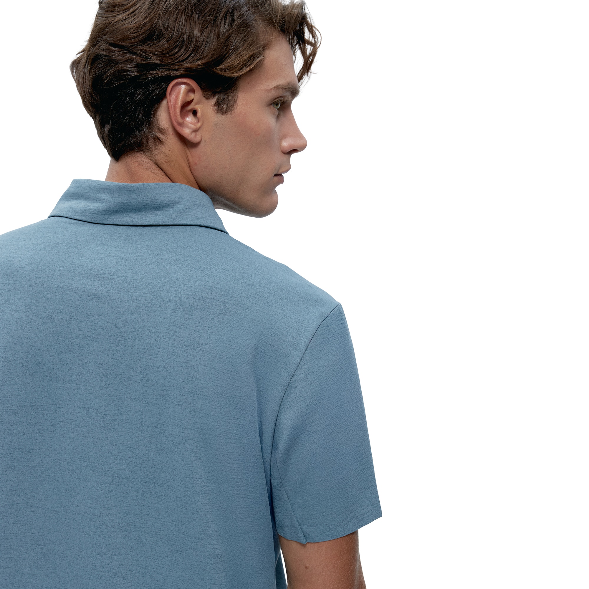 Polo de hombre Kariba Born Living Yoga - Azul grisáceo Azul grisáceo-4