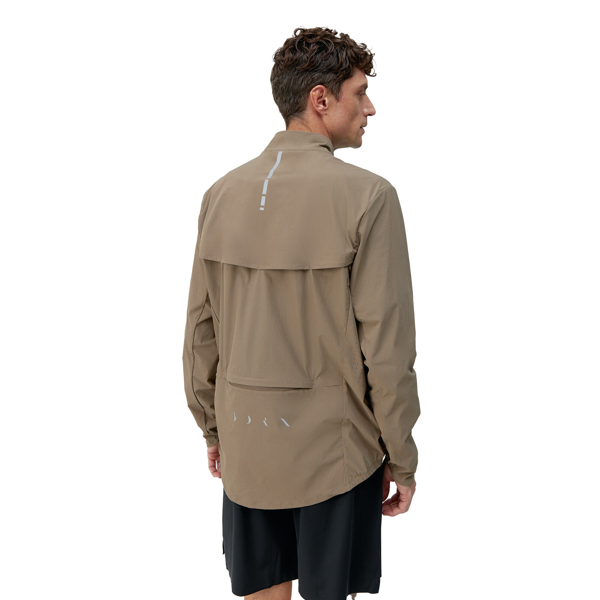 Chaqueta de hombre Nyasa Born Living Yoga - Nuez Nuez-2