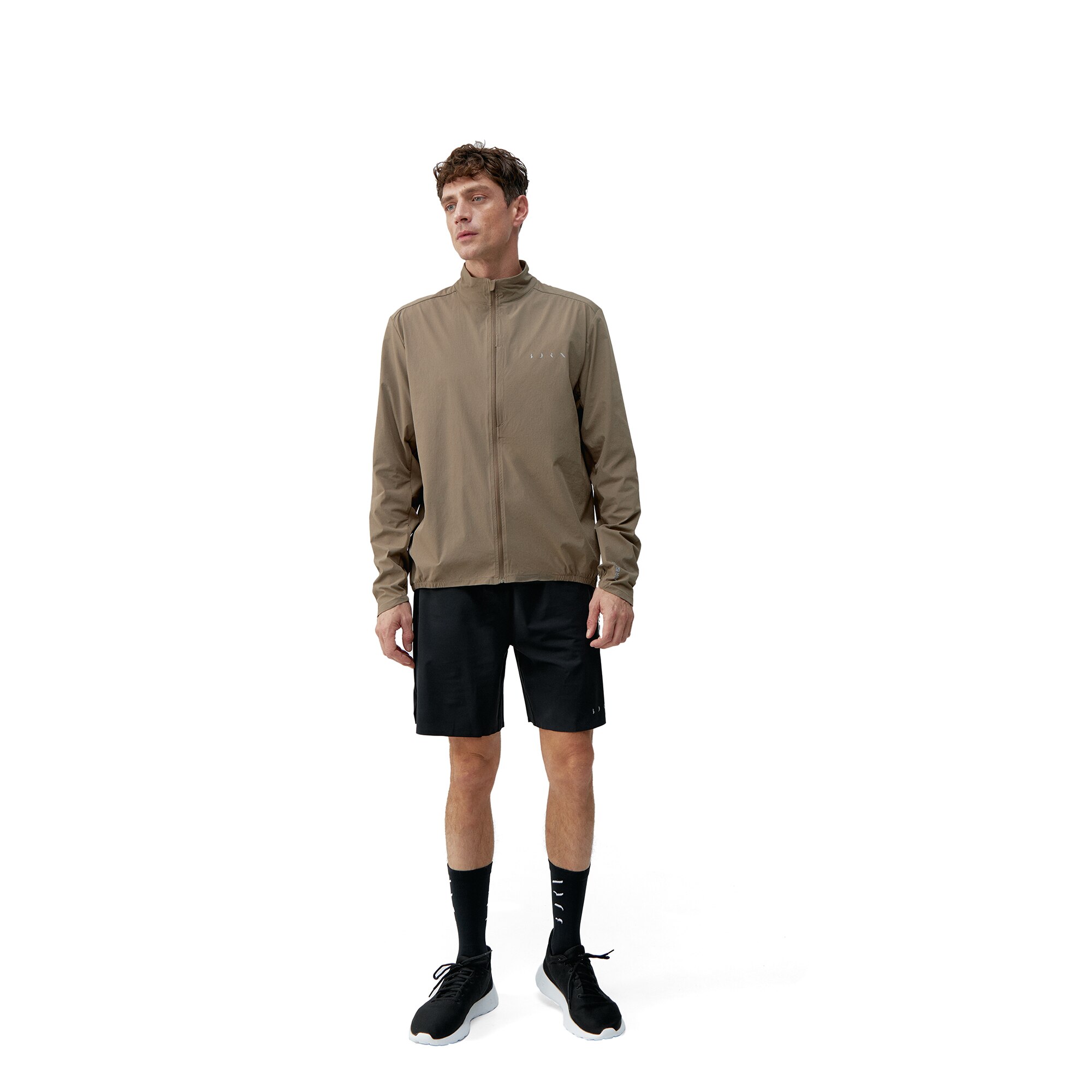 Chaqueta de hombre Nyasa Born Living Yoga - Nuez Nuez-5