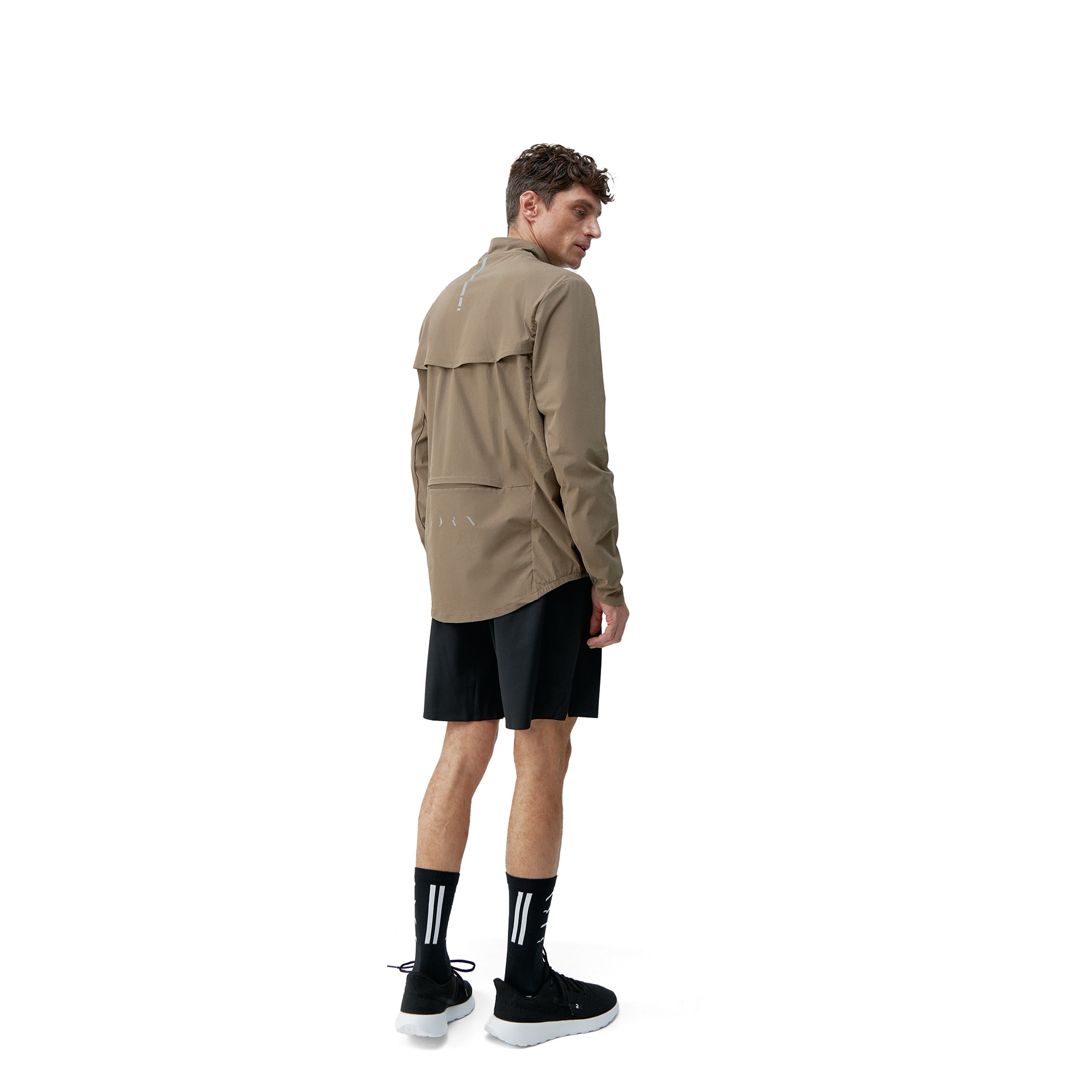 Chaqueta de hombre Nyasa Born Living Yoga - Nuez Nuez-6