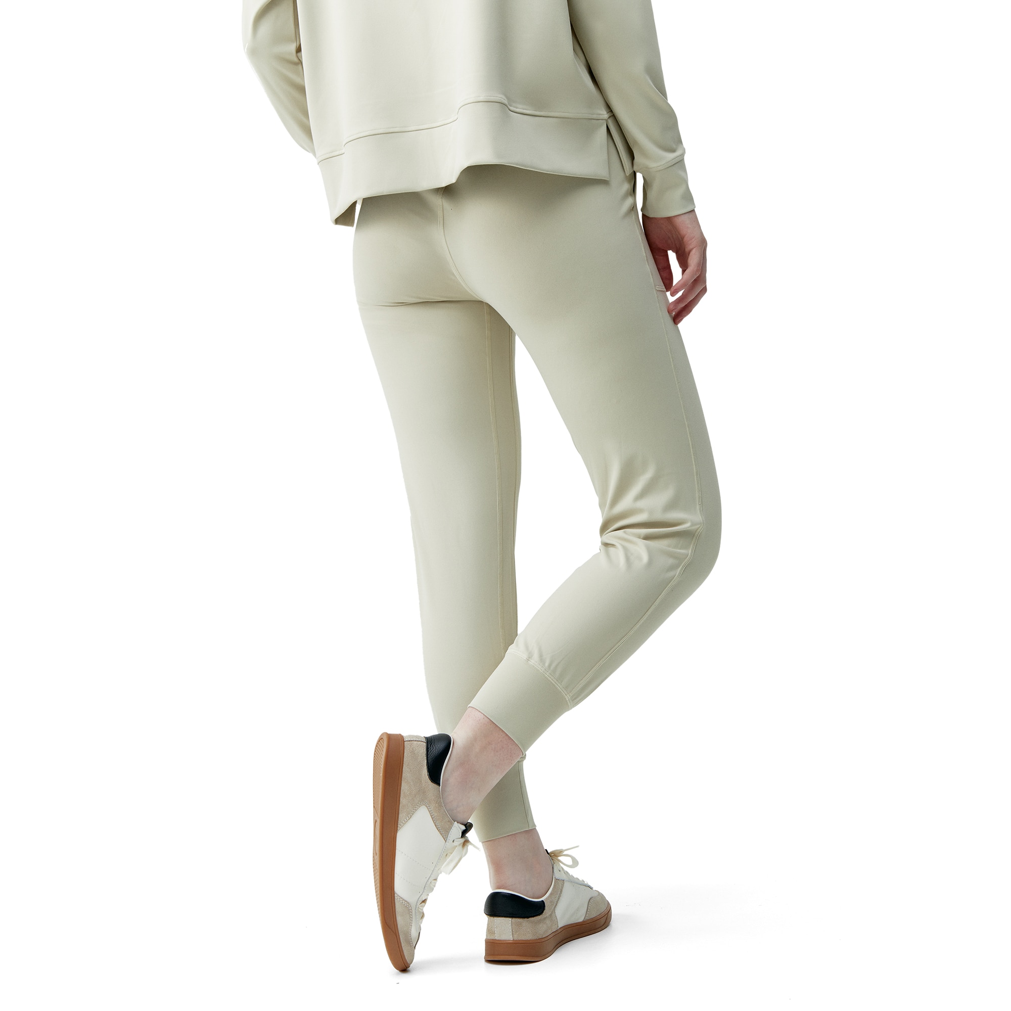 Pantalón de mujer Daba Born Living Yoga - Crema Crema-2