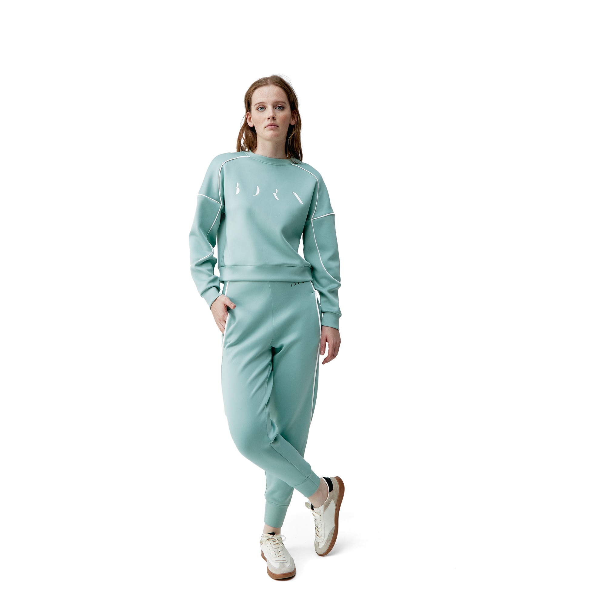 Pantalones de mujer Agda Born Living Yoga - Verde Agua Verde Agua-5