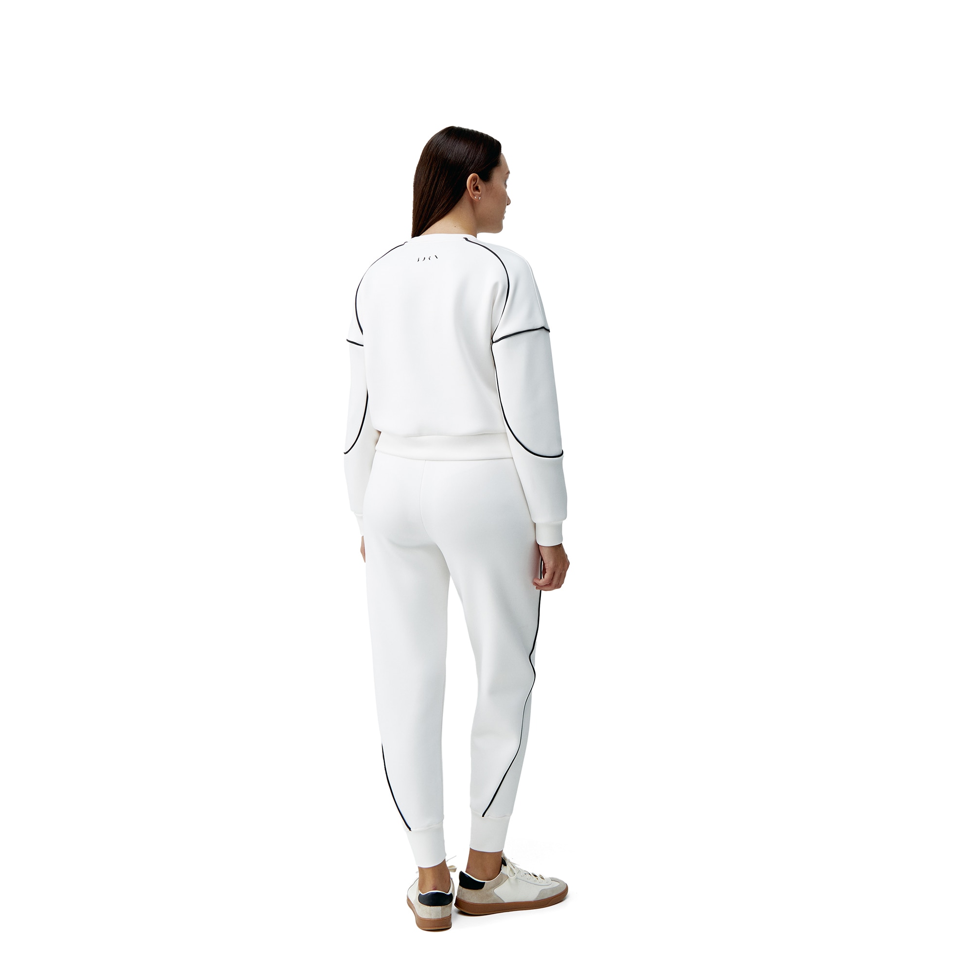 Pantalones de mujer Agda Born Living Yoga - Blanco roto Blanco roto-4