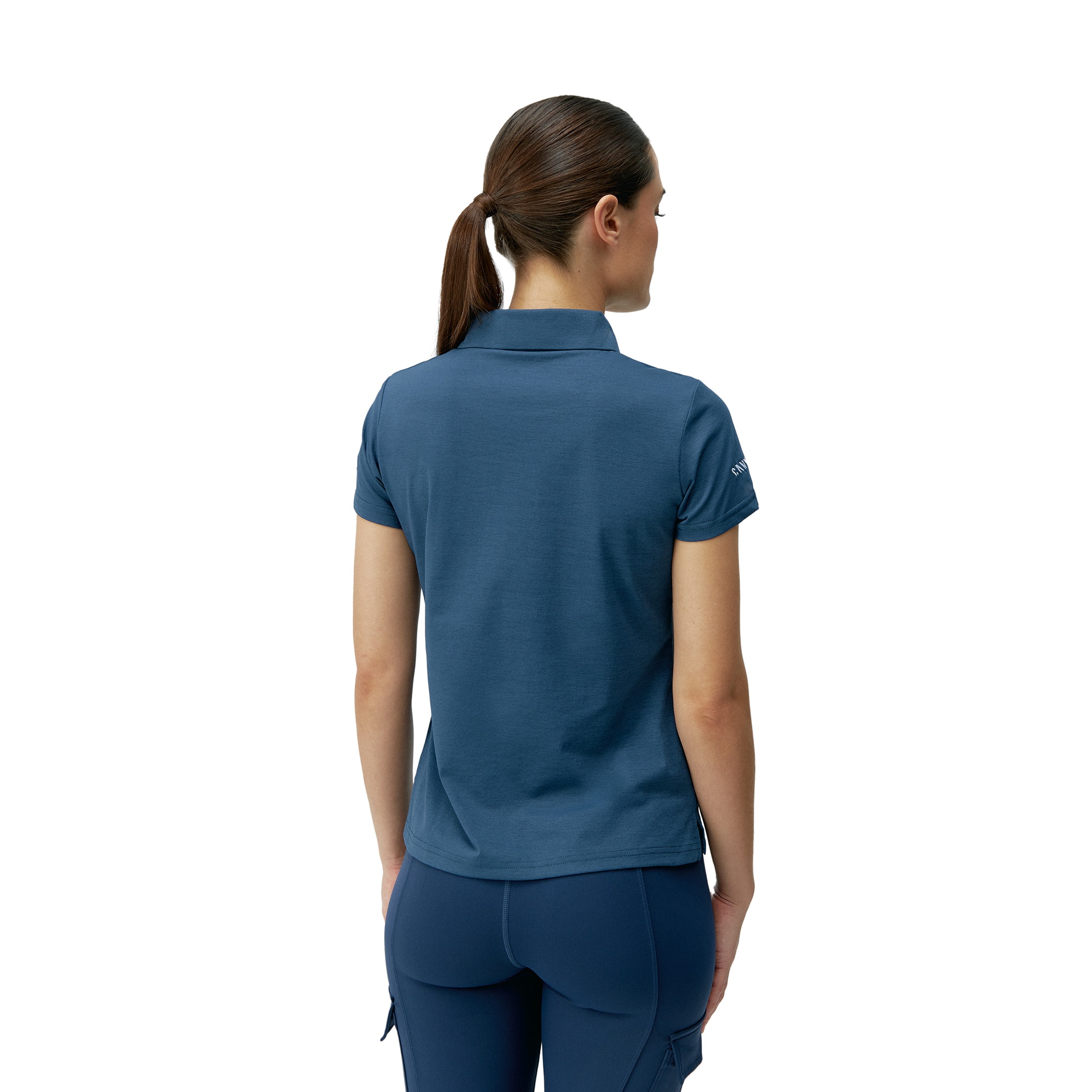 Imagen 2 de Polo de mujer Movistar Born Living Yoga - Azul marino Azul marino