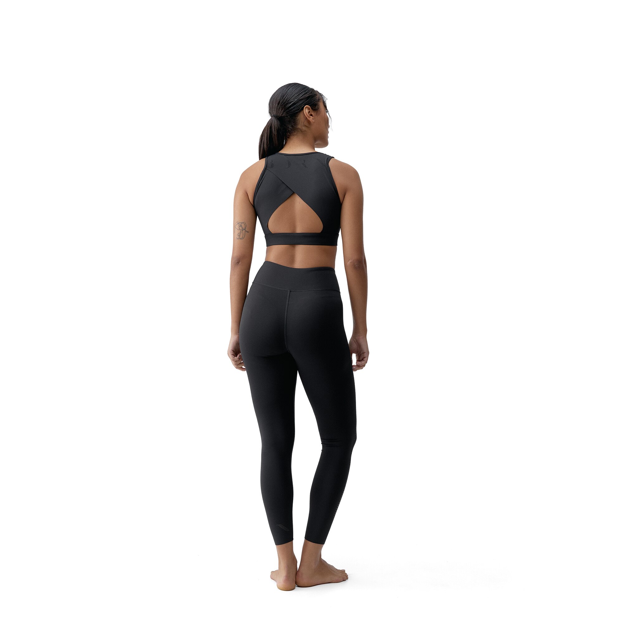 Malla de Mujer Nara BORN - Negro Negro-5