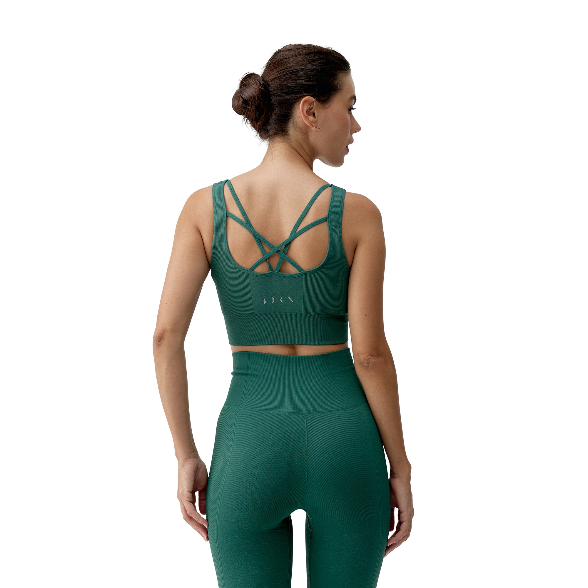Top de Mujer Naisha BORN - Musgo Musgo-2