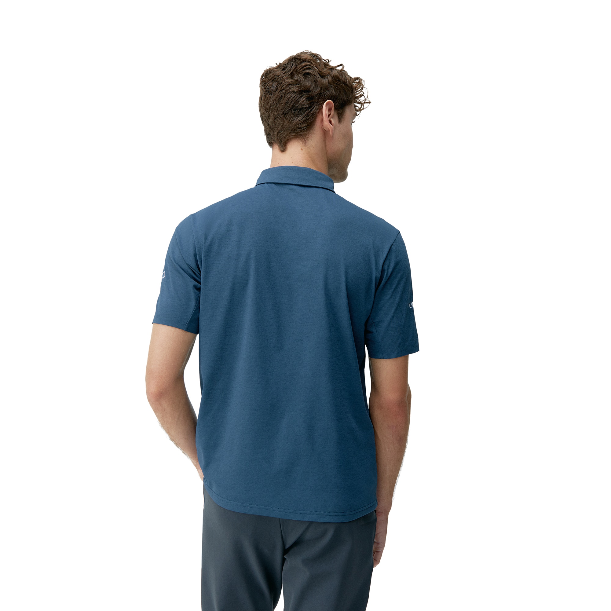 Polo de hombre Movistar Born Living Yoga - Azul marino Azul marino-2