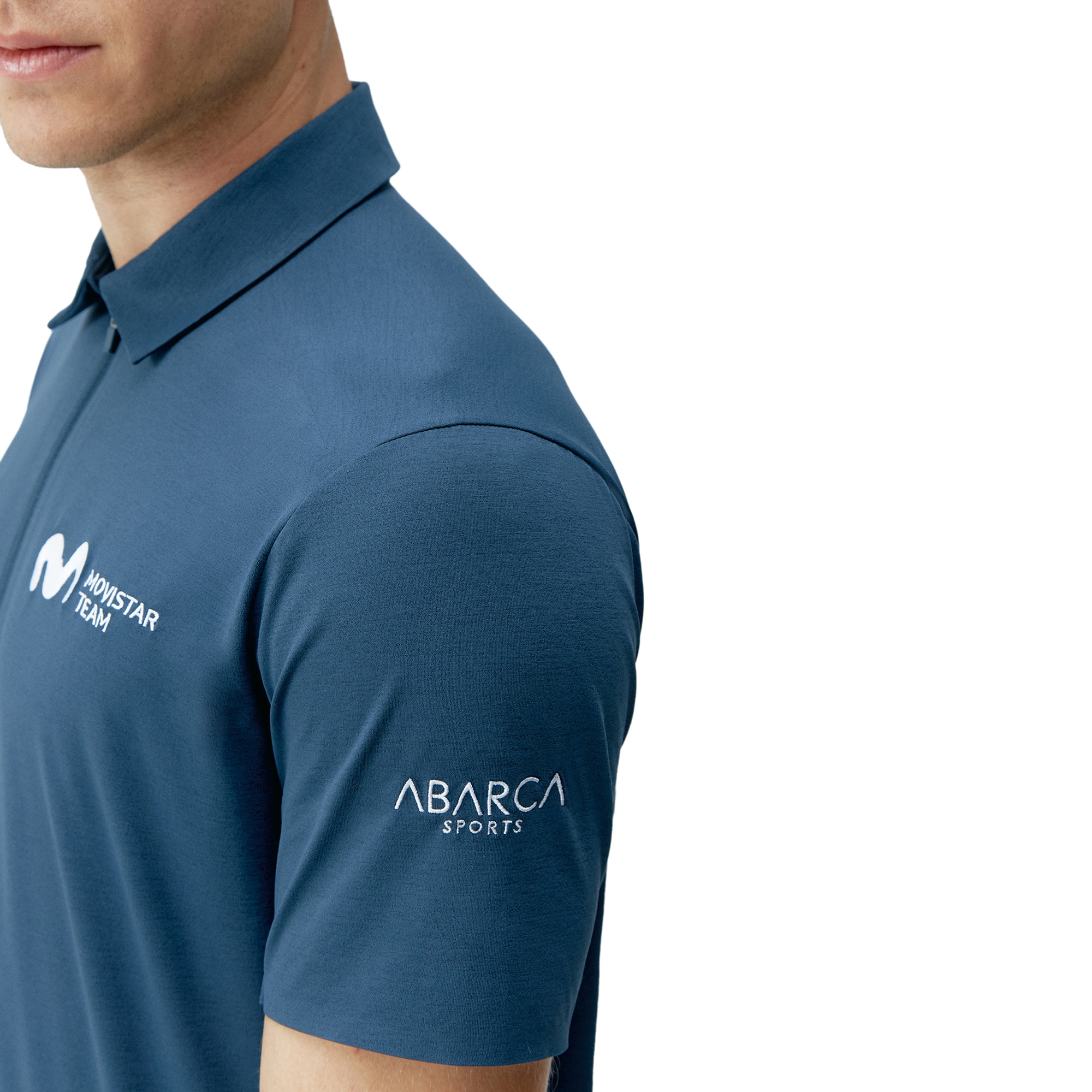 Polo de hombre Movistar Born Living Yoga - Azul marino Azul marino-3