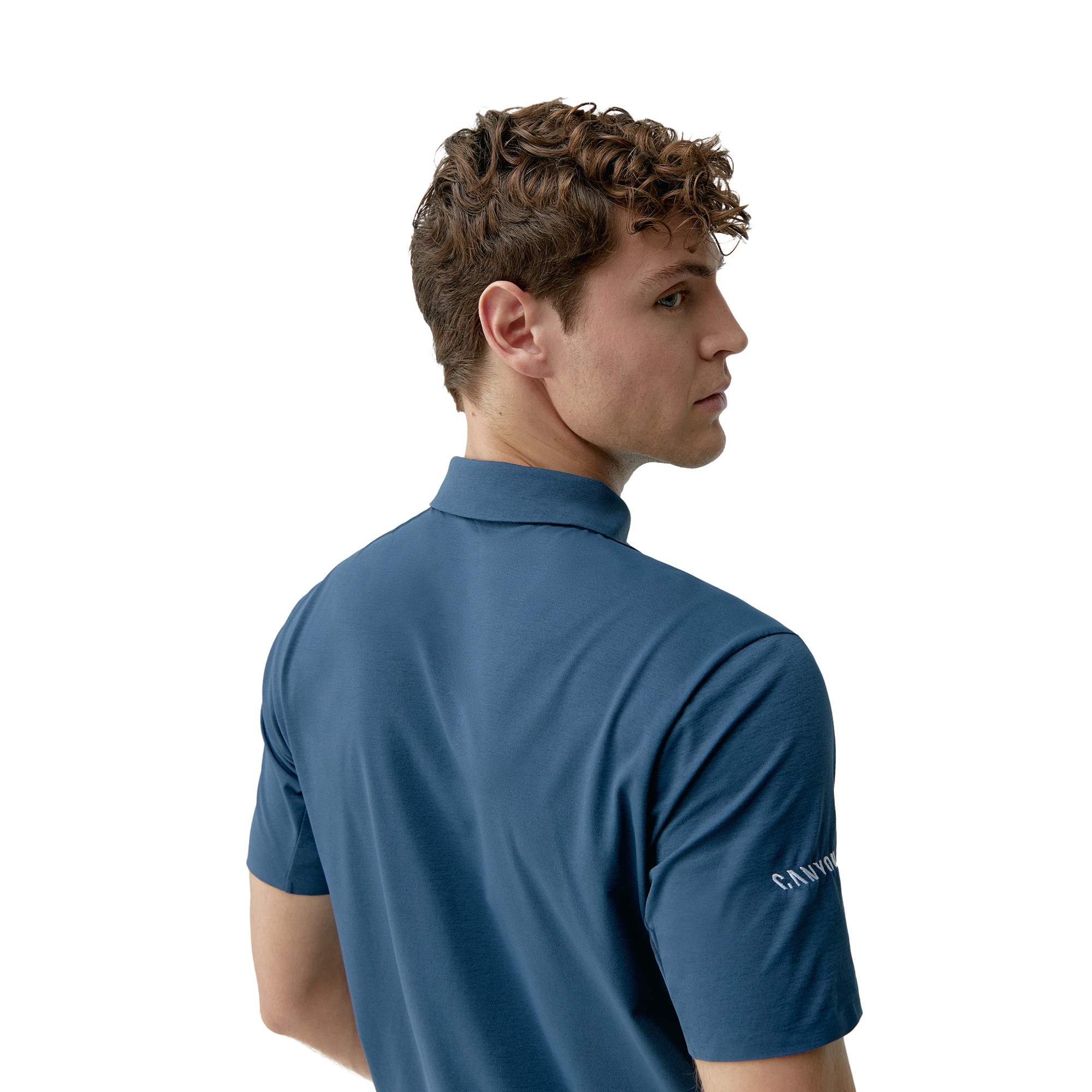 Polo de hombre Movistar Born Living Yoga - Azul marino Azul marino-5