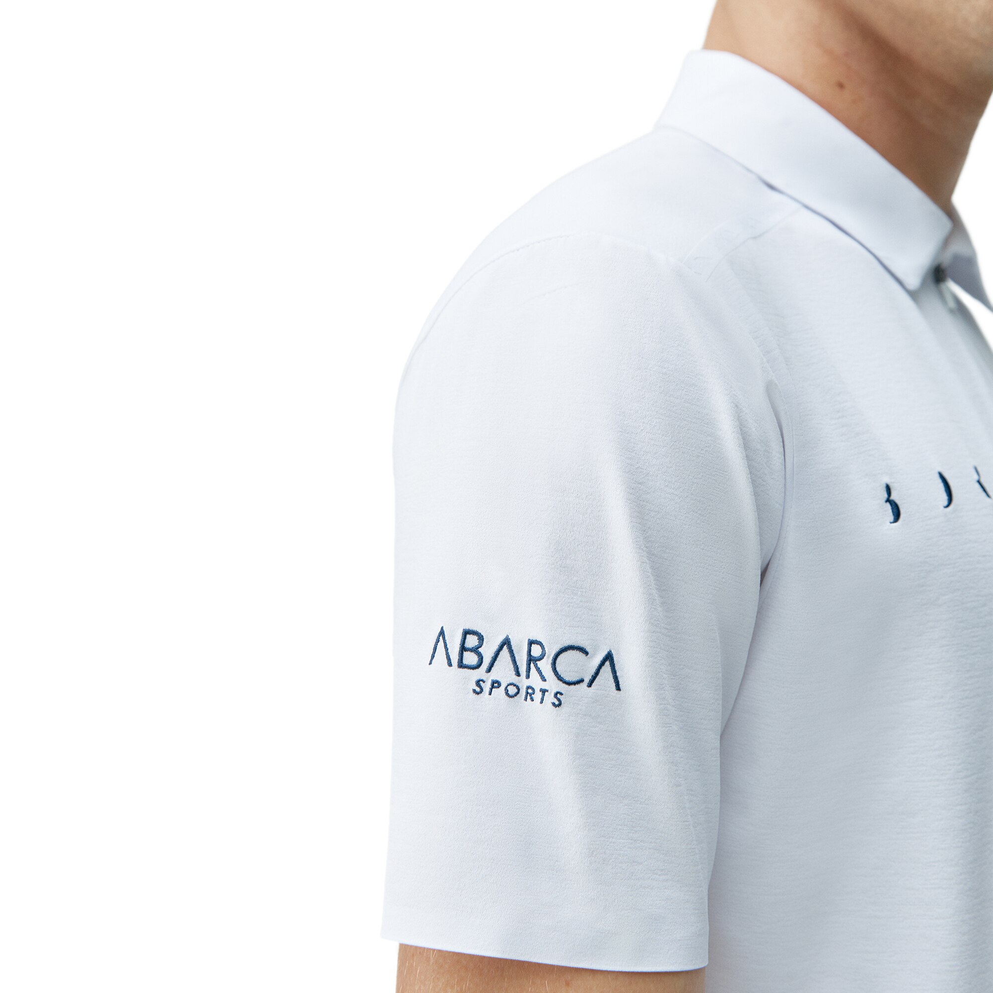 Polo de hombre Movistar Born Living Yoga - Blanco Blanco-3