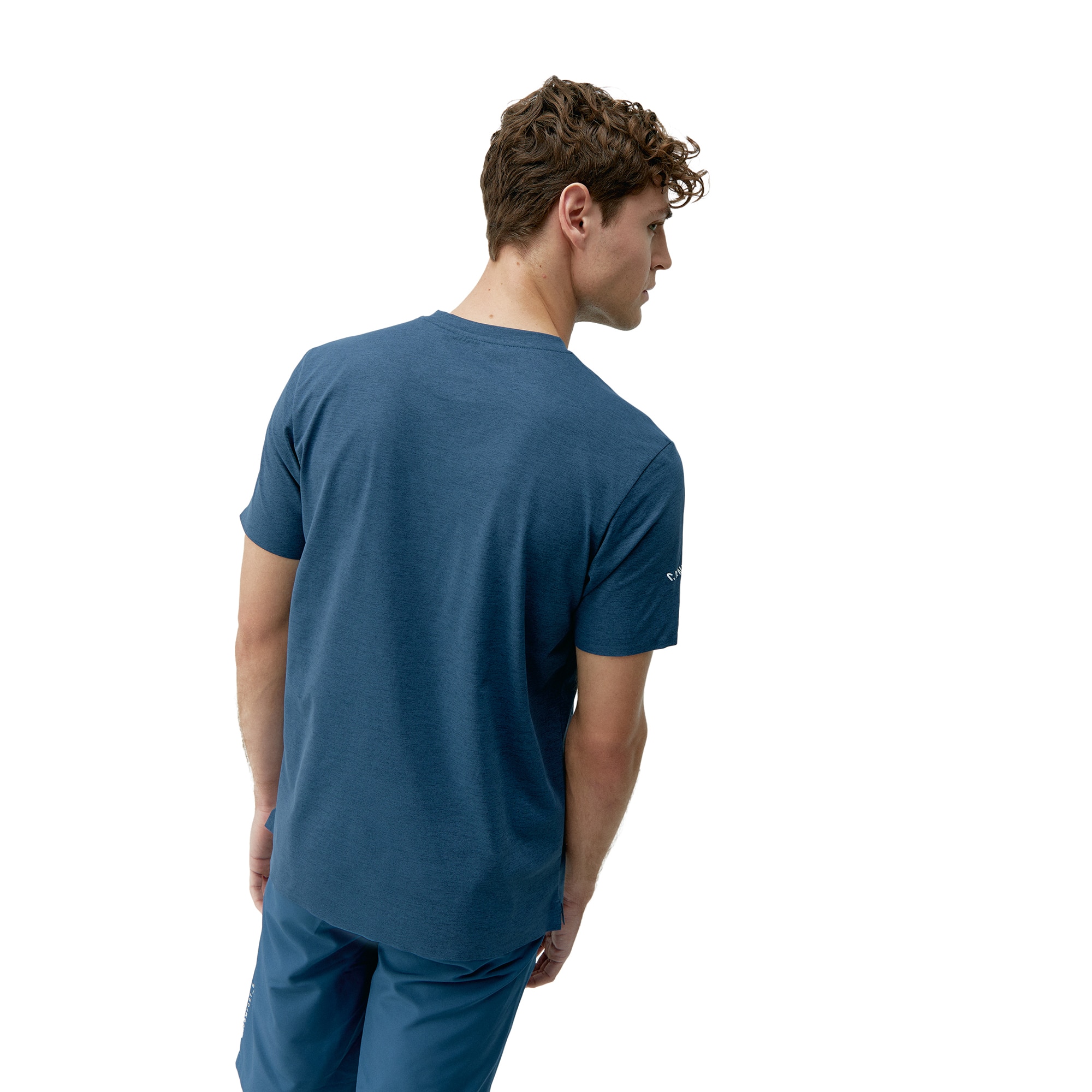 Camiseta de hombre Movistar Born Living Yoga - Azul marino Azul marino-2