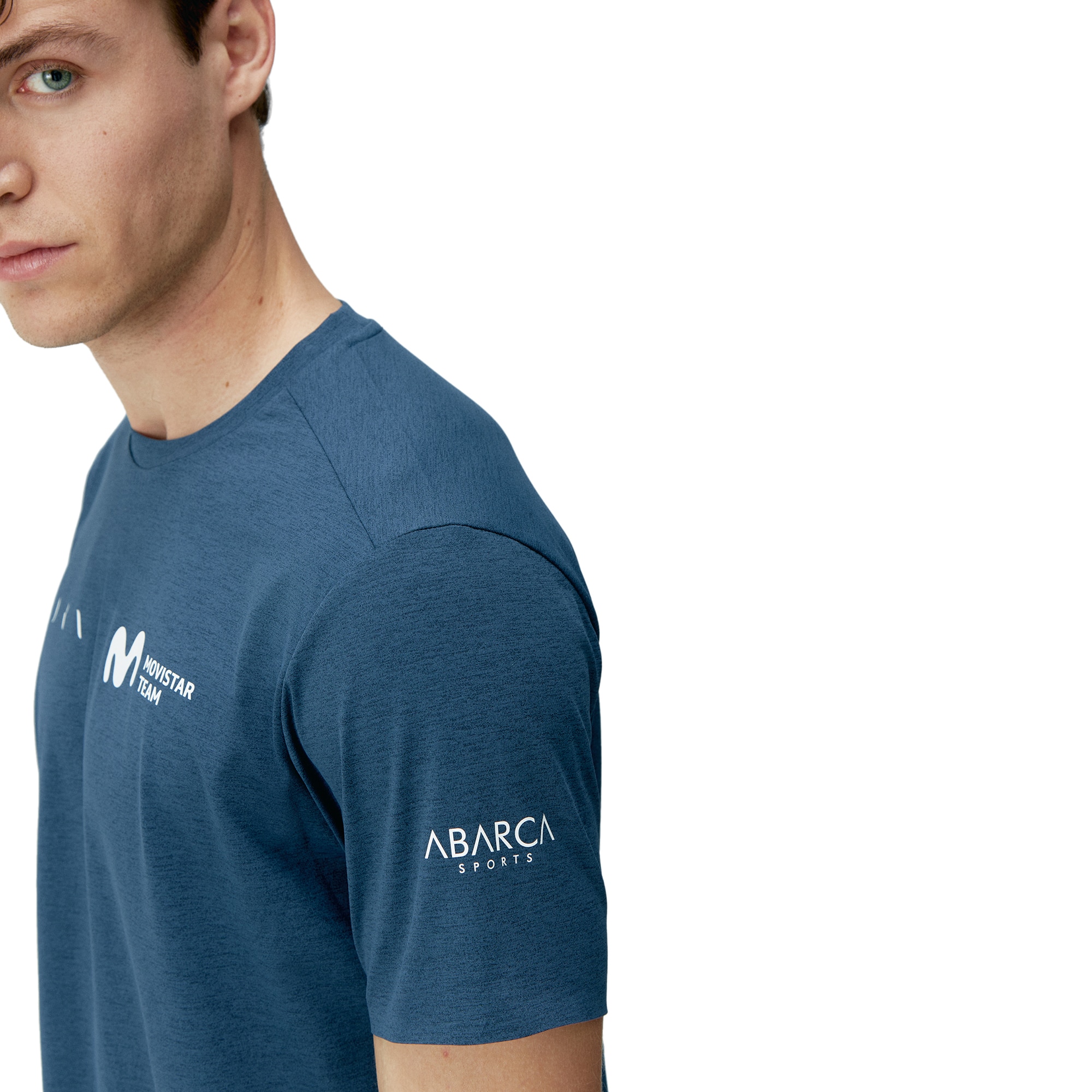 Camiseta de hombre Movistar Born Living Yoga - Azul marino Azul marino-3