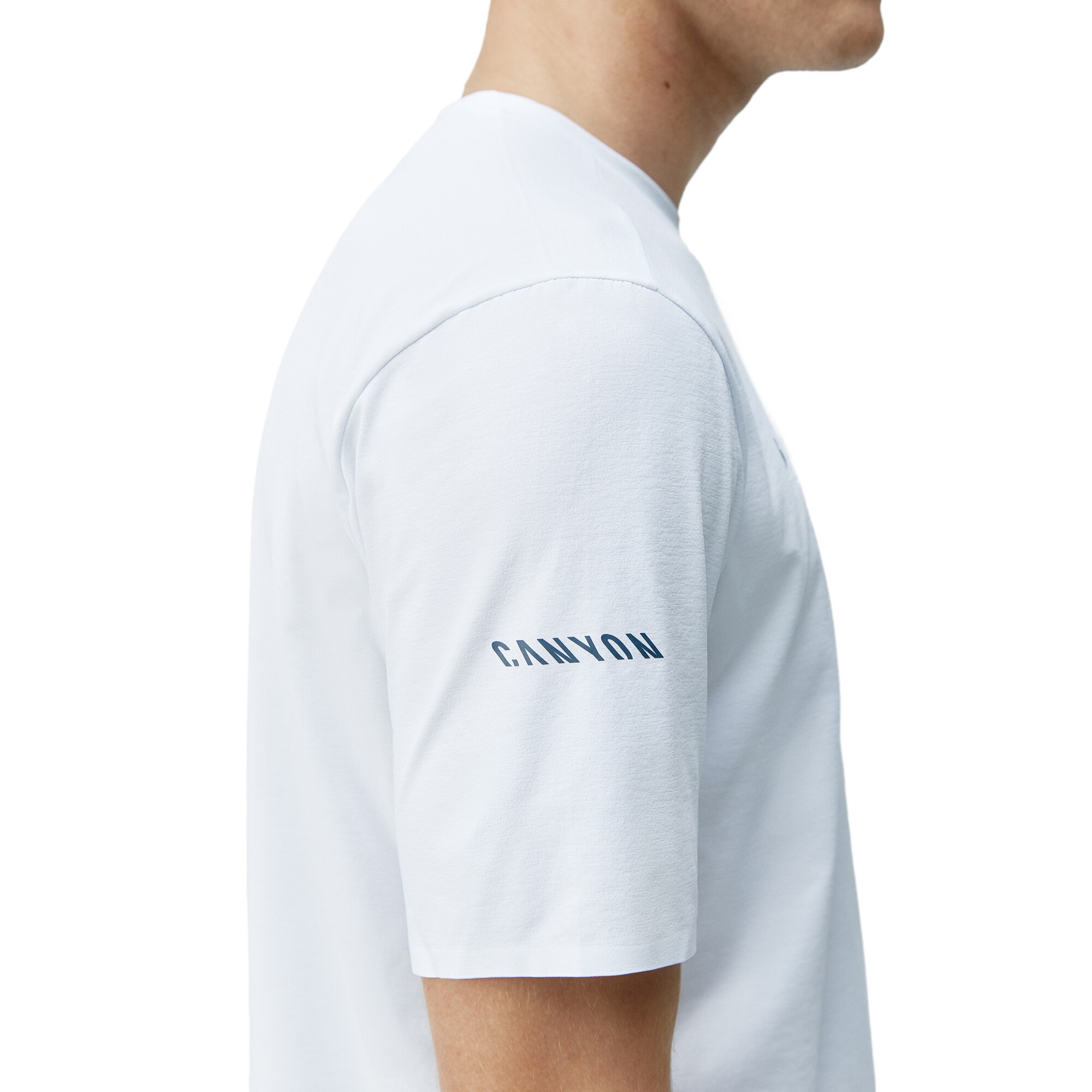 Camiseta de hombre Movistar Born Living Yoga - Blanco Blanco-5