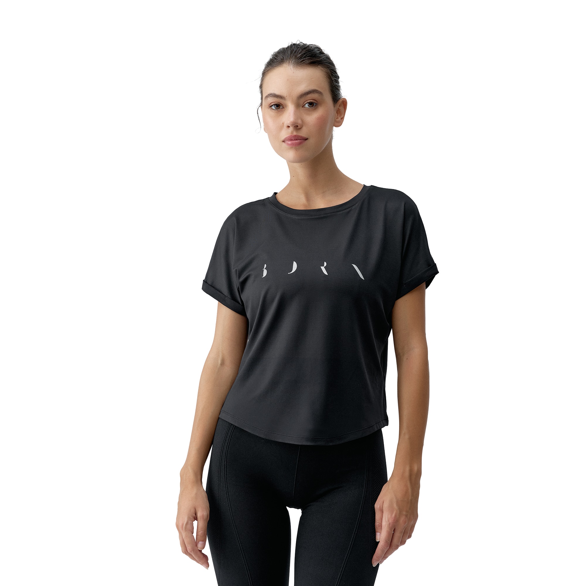 Camiseta de Mujer Azami BORN - Negro Negro-1