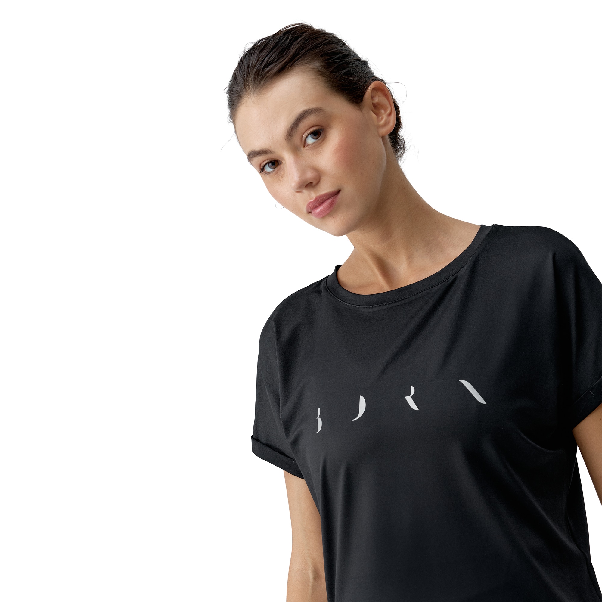 Camiseta de Mujer Azami BORN - Negro Negro-3