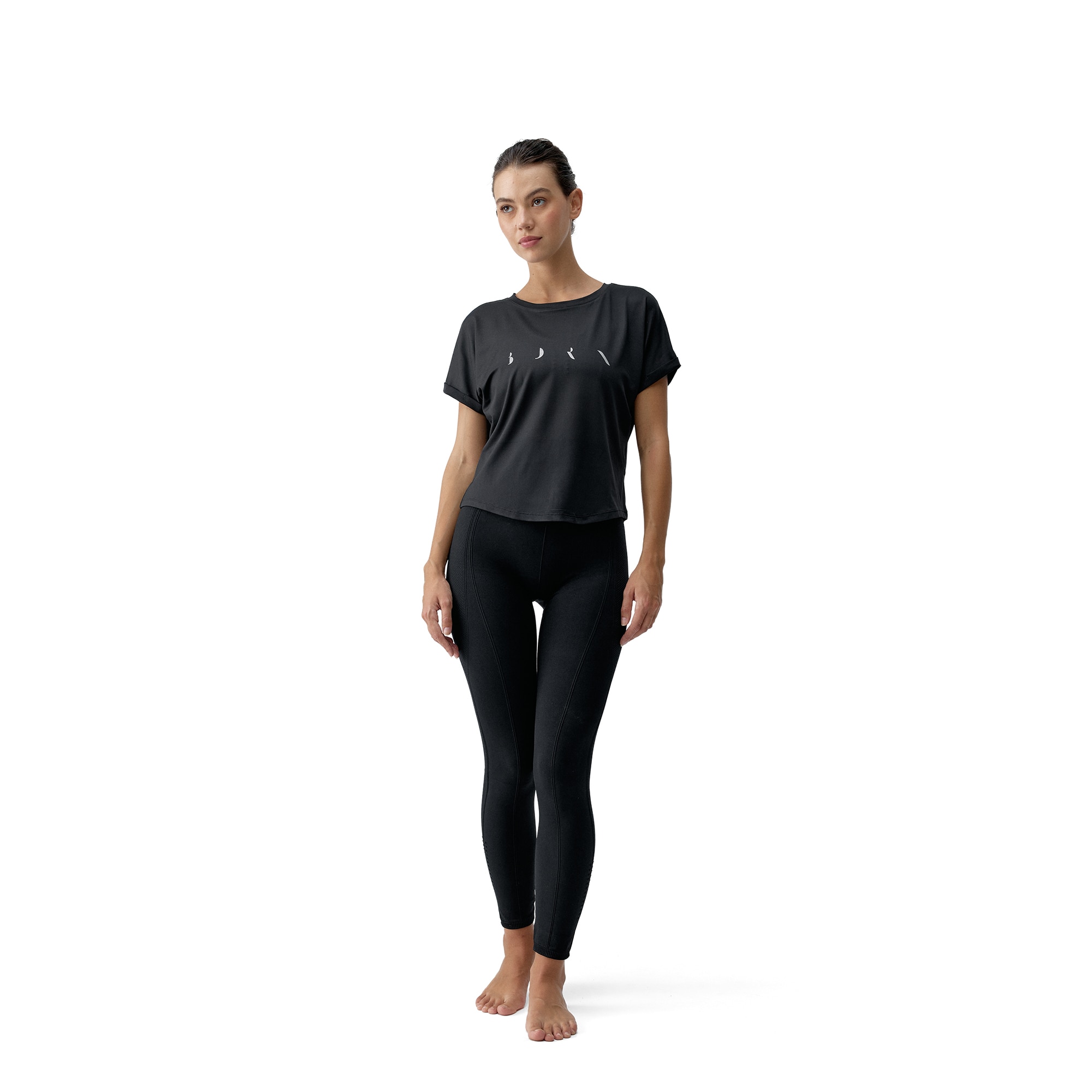 Camiseta de Mujer Azami BORN - Negro Negro-4
