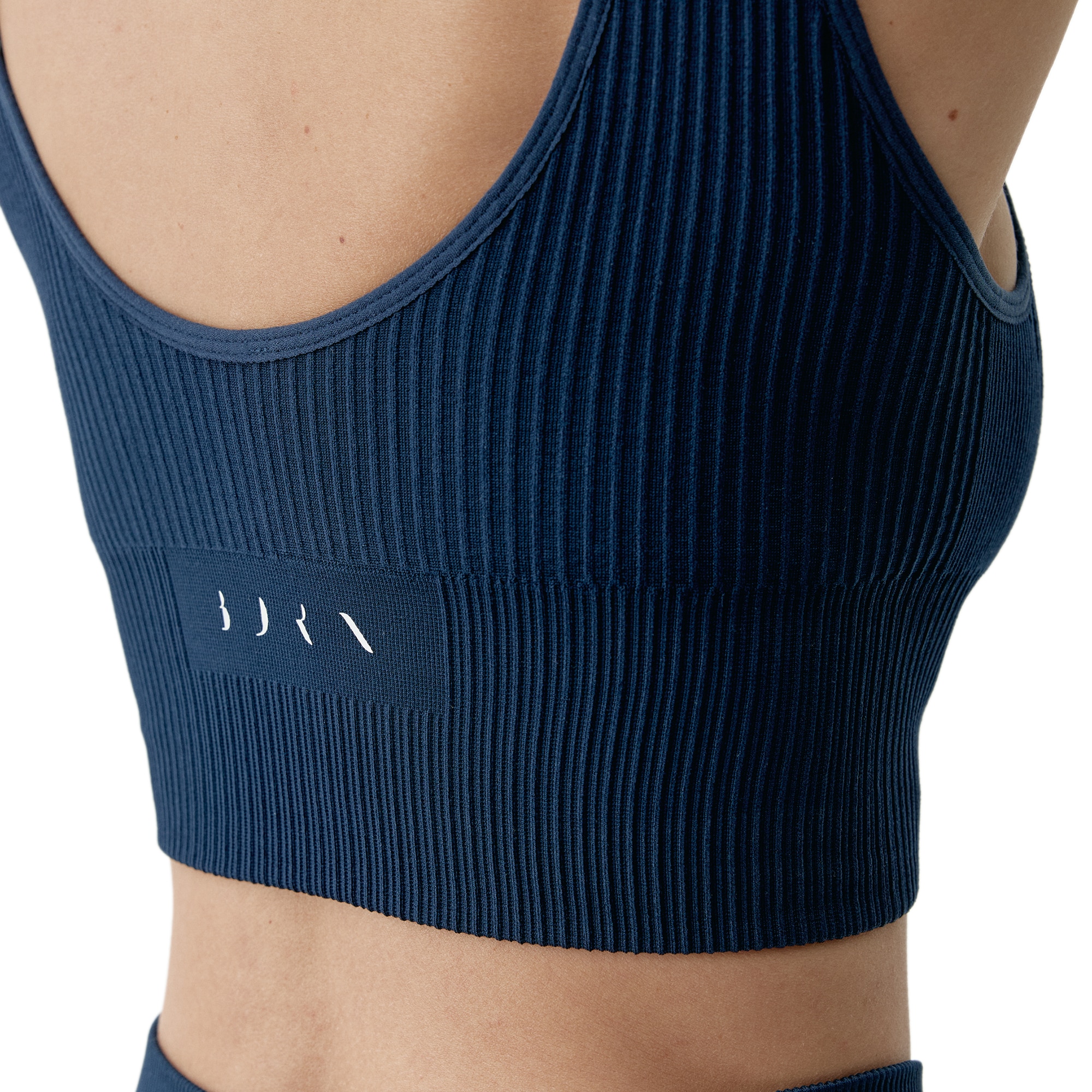 Top de Mujer Flow BORN - Azul marino Azul marino-4