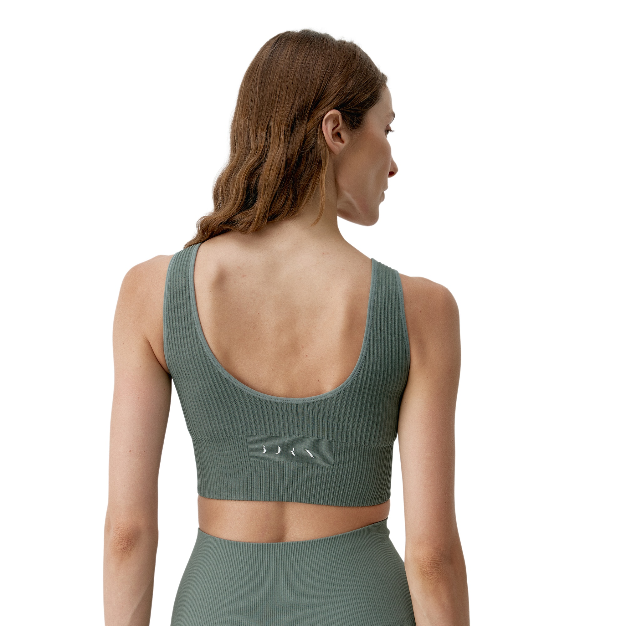 Top de Mujer Flow BORN - Verde menta Verde menta-2