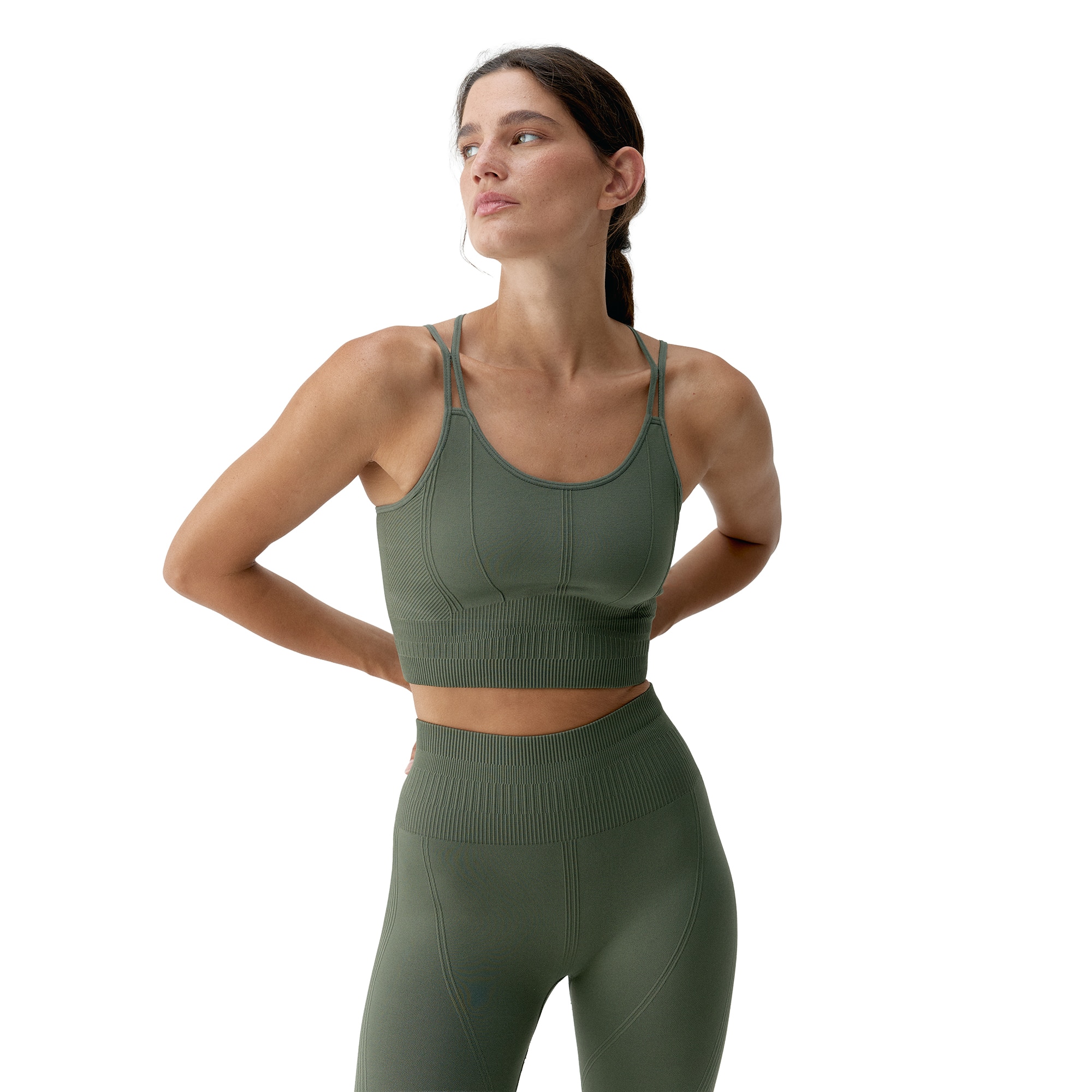 Top de Mujer Kamay BORN - Verde oscuro Verde oscuro-1