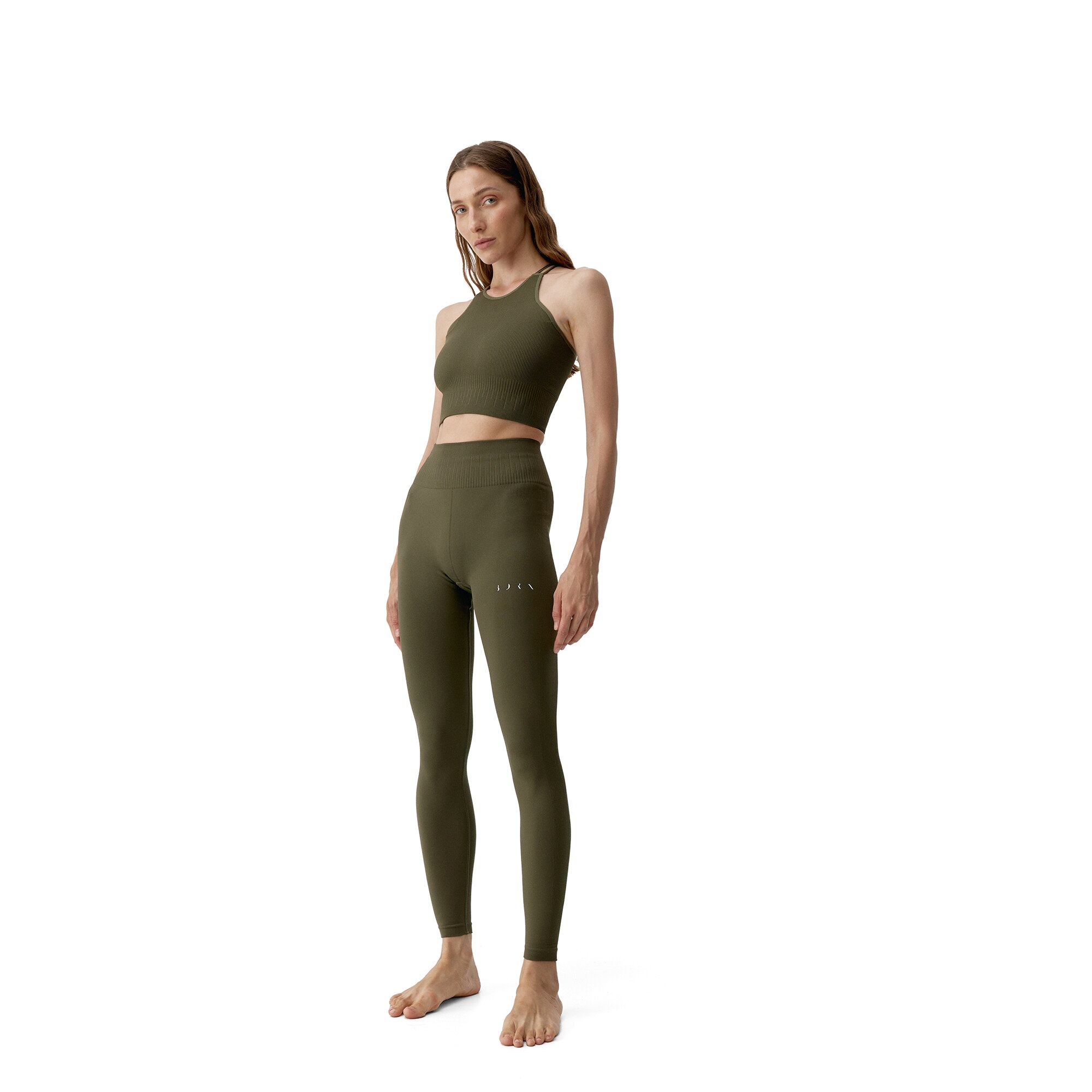 Malla de Mujer Naia BORN - Kaki Kaki-4