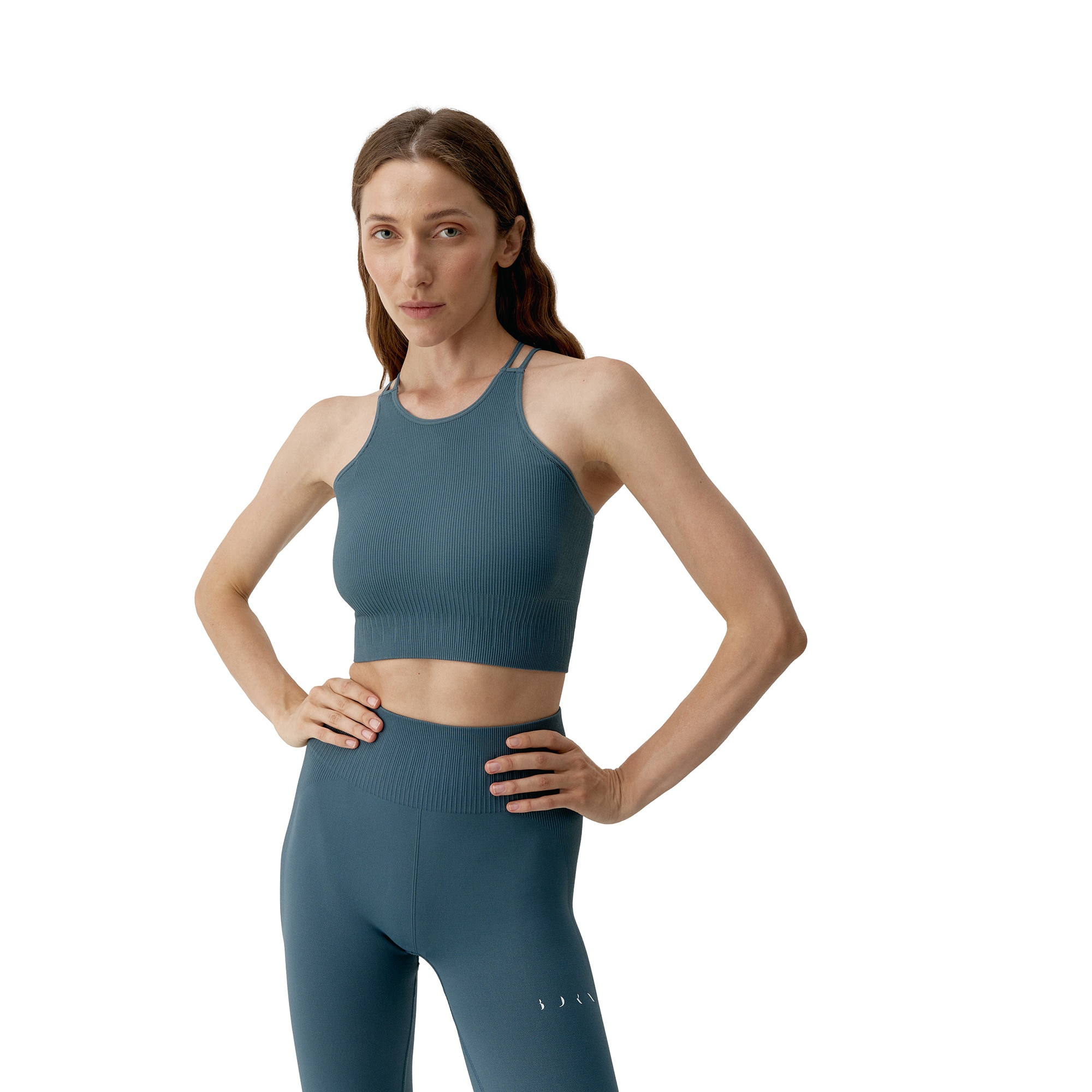 Born Top de Mujer Naia Azul grisáceo