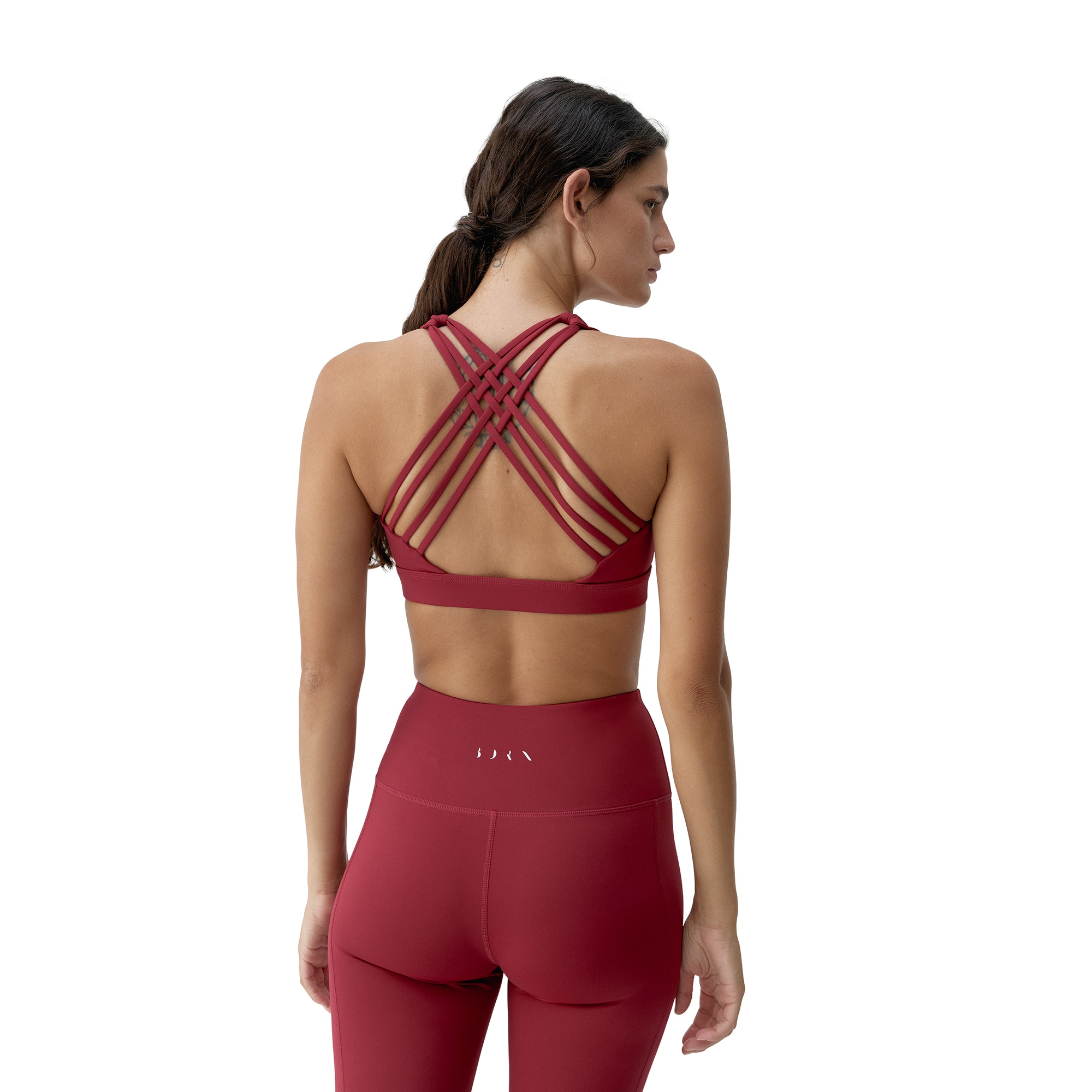 Top de Mujer Nexa BORN - Rojo Rojo-2