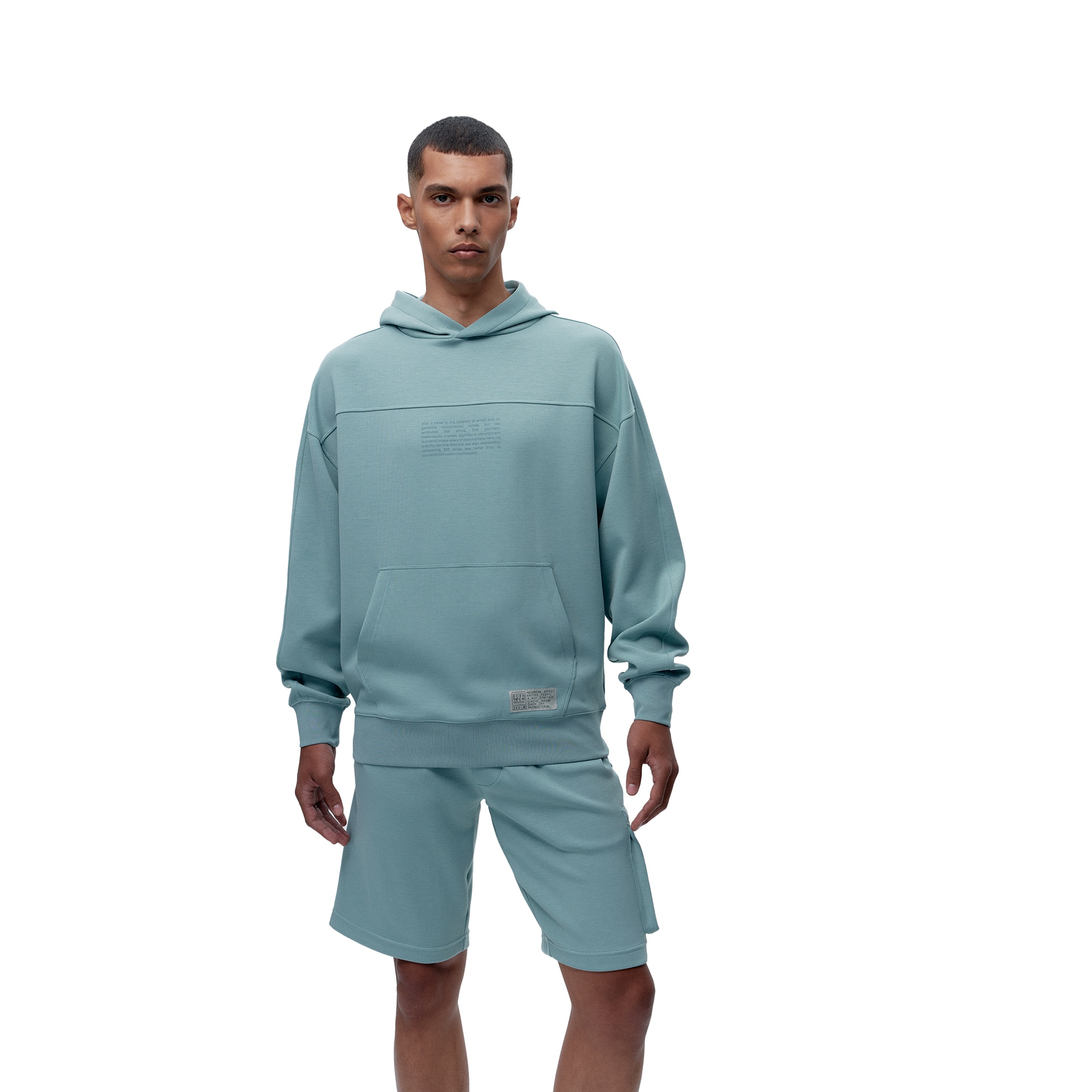 Sudadera de hombre Halong Born Living Yoga - Verde menta Verde menta-1