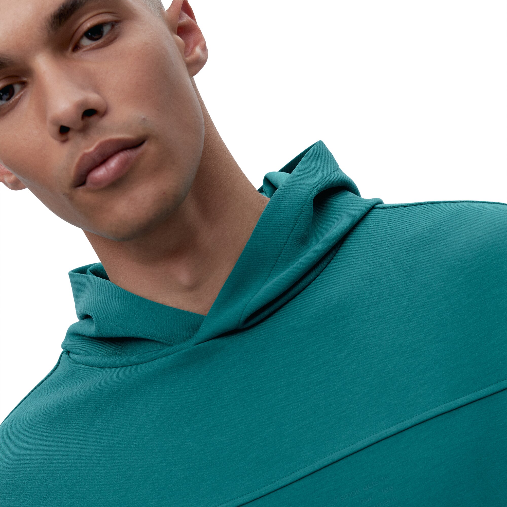 Sudadera de hombre Halong Born Living Yoga - Verde azulado Verde azulado-3