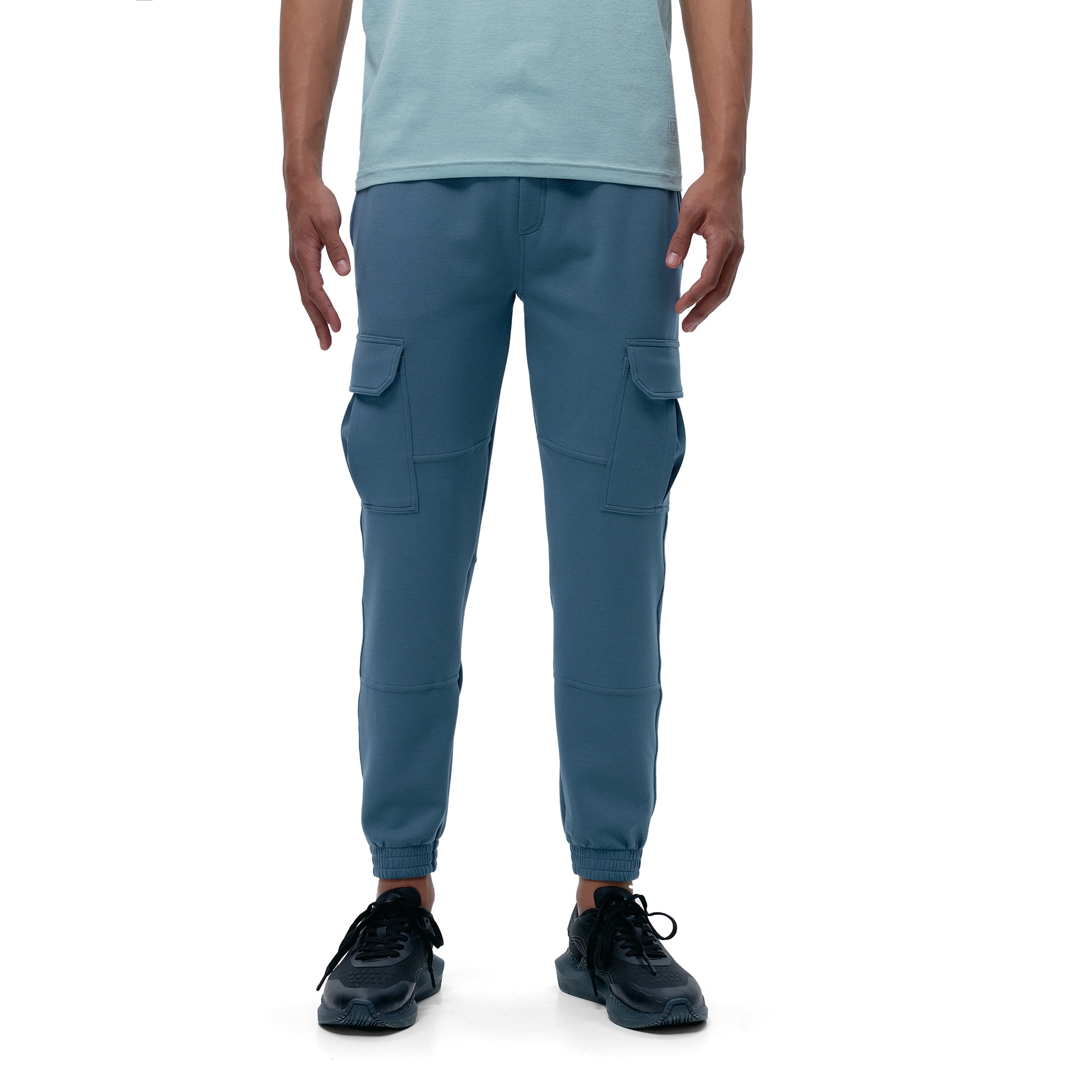 Born Pantalón de hombre Biafra Living Yoga Verde oscuro
