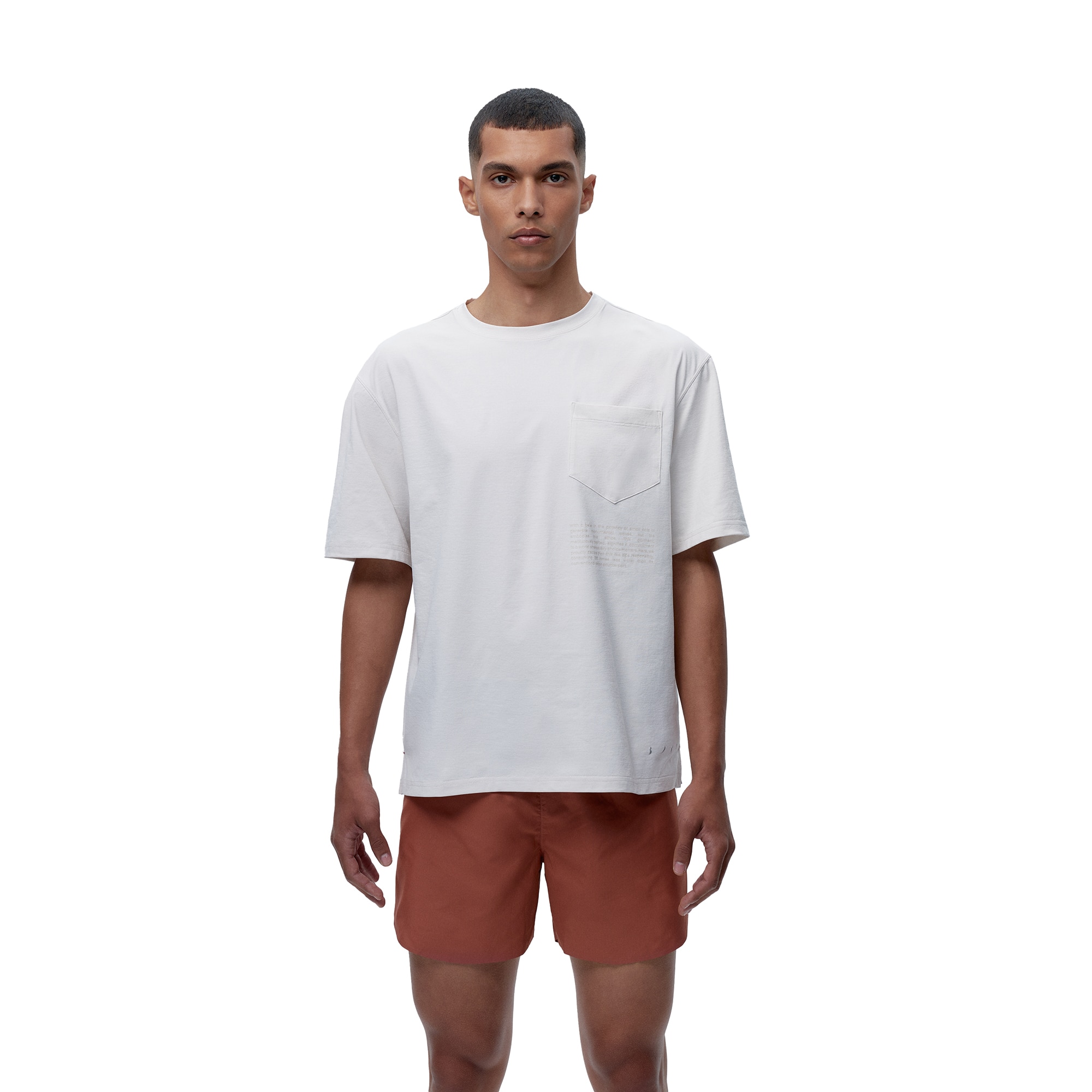 Imagen 0 de Camiseta de hombre Suez Born Living Yoga Blanco roto
