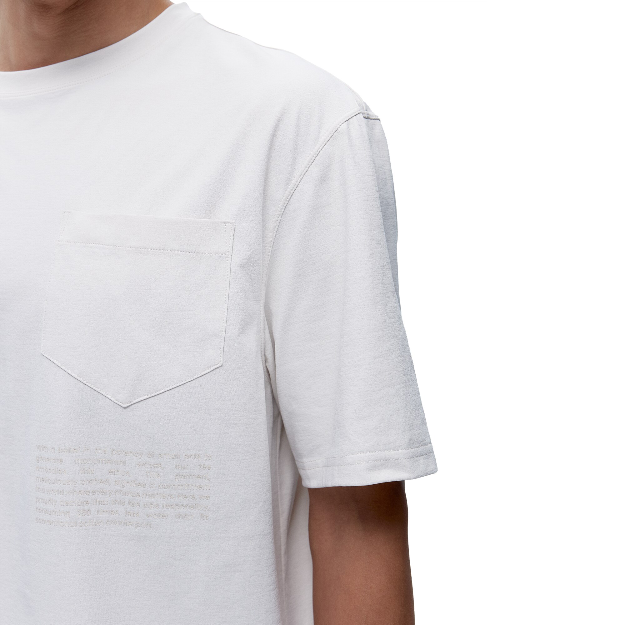 Camiseta de hombre Suez Born Living Yoga - Blanco roto Blanco roto-3