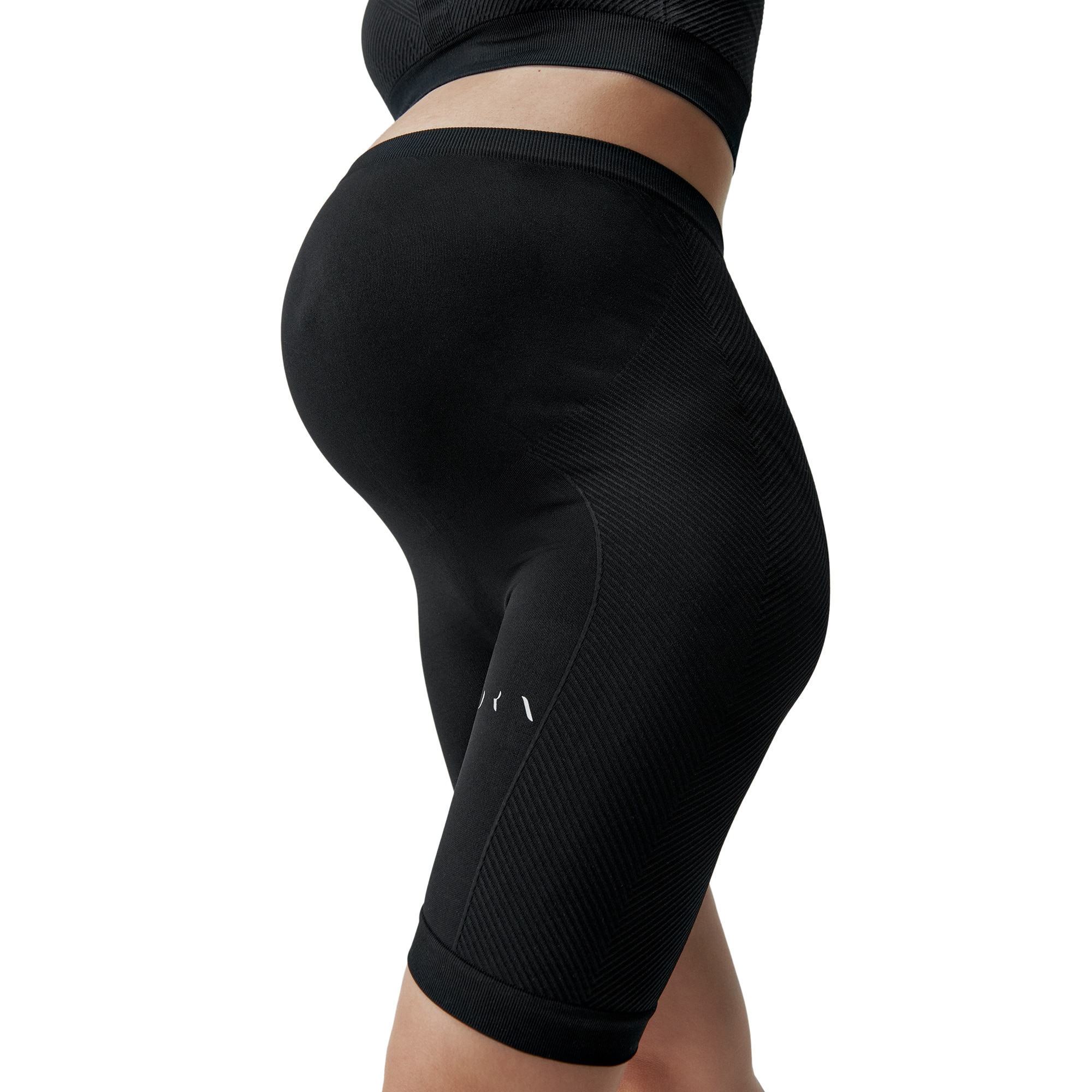 Born Short de mujer Mere legging Living Yoga Negro
