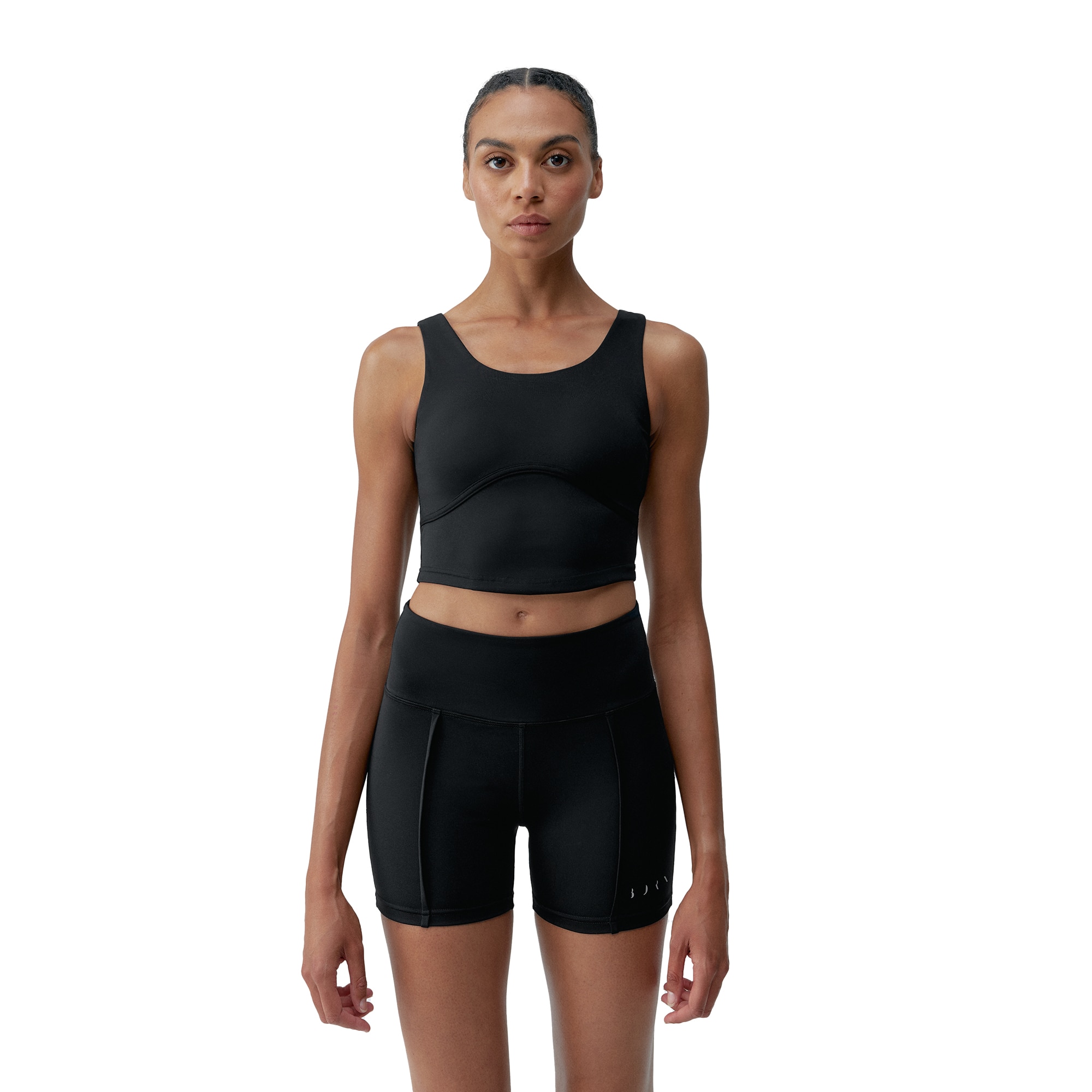 Born Top deportivo de mujer Sayani Living Yoga Negro