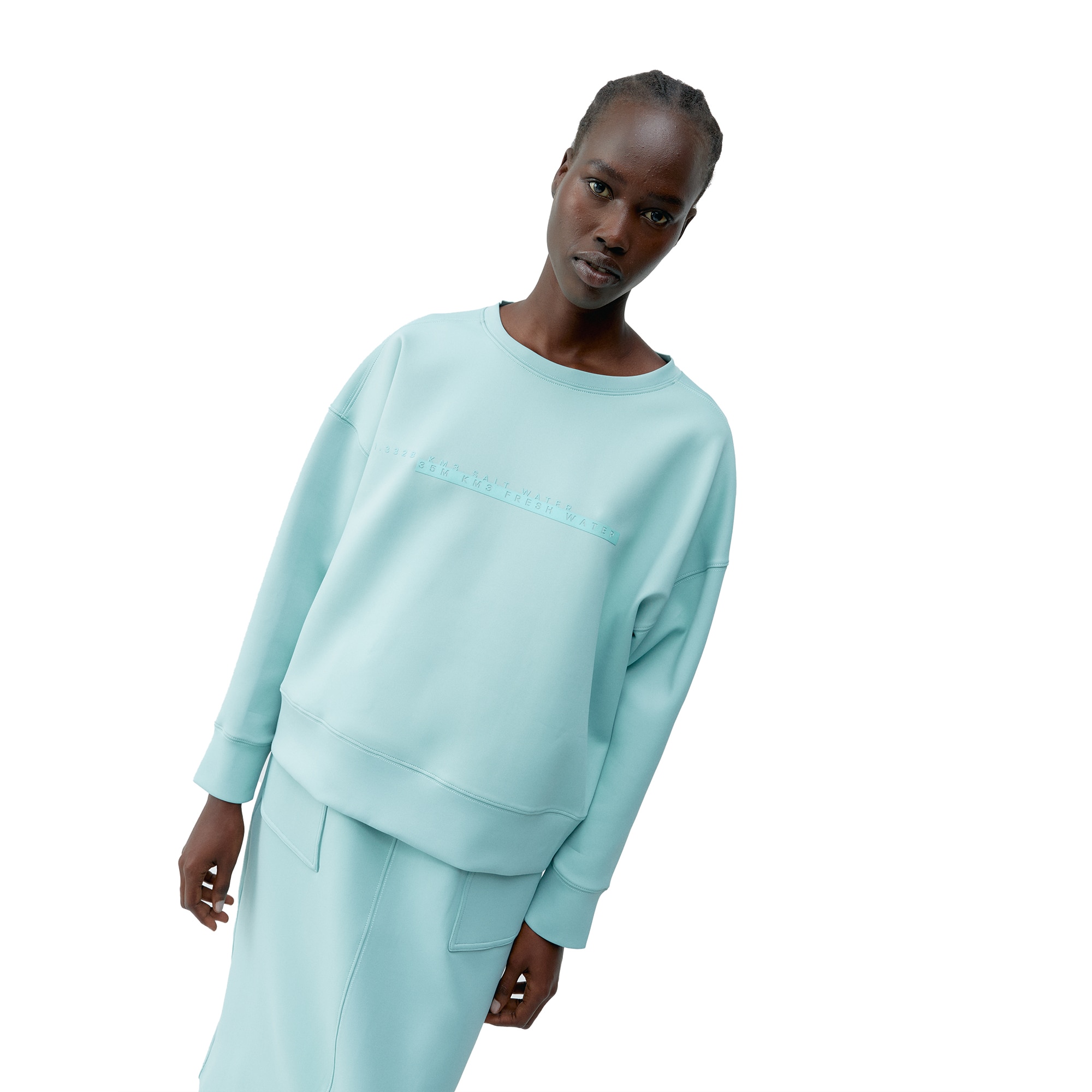 Sudadera de mujer Maia Born Living Yoga - Verde menta Verde menta-1