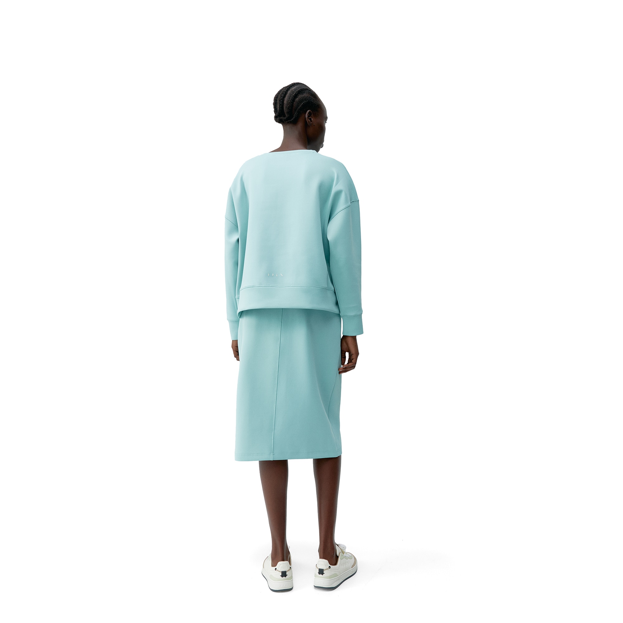 Sudadera de mujer Maia Born Living Yoga - Verde menta Verde menta-6